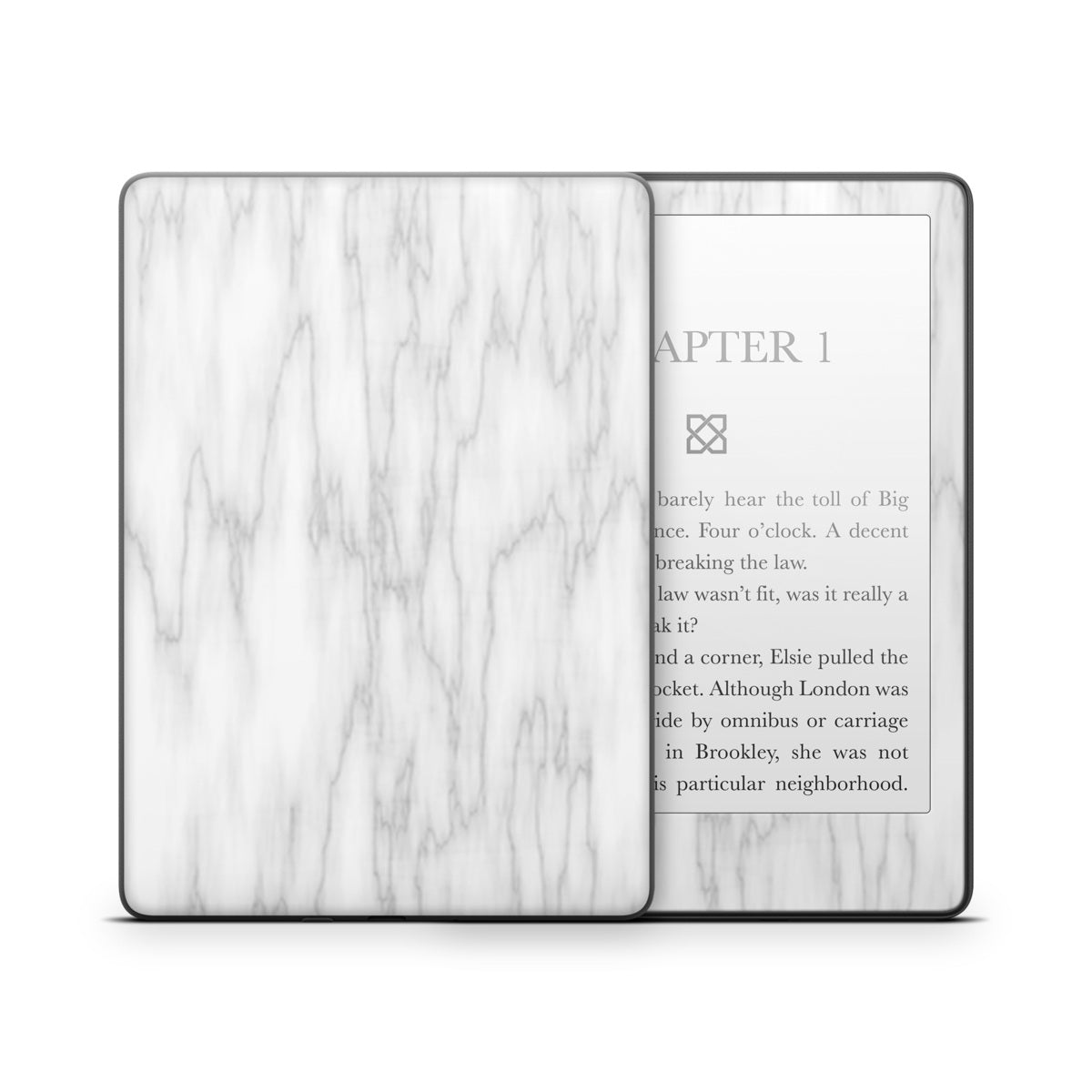 Bianco Marble - Amazon Kindle Skin