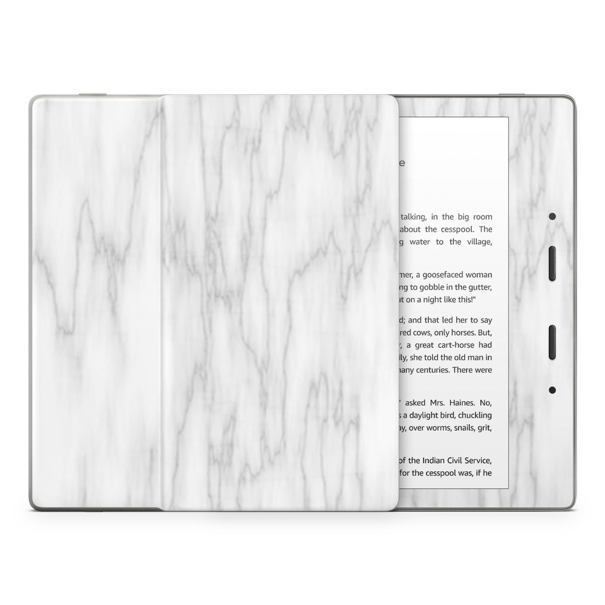 Bianco Marble - Amazon Kindle Skin