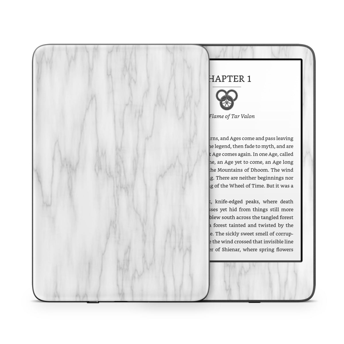 Bianco Marble - Amazon Kindle Skin