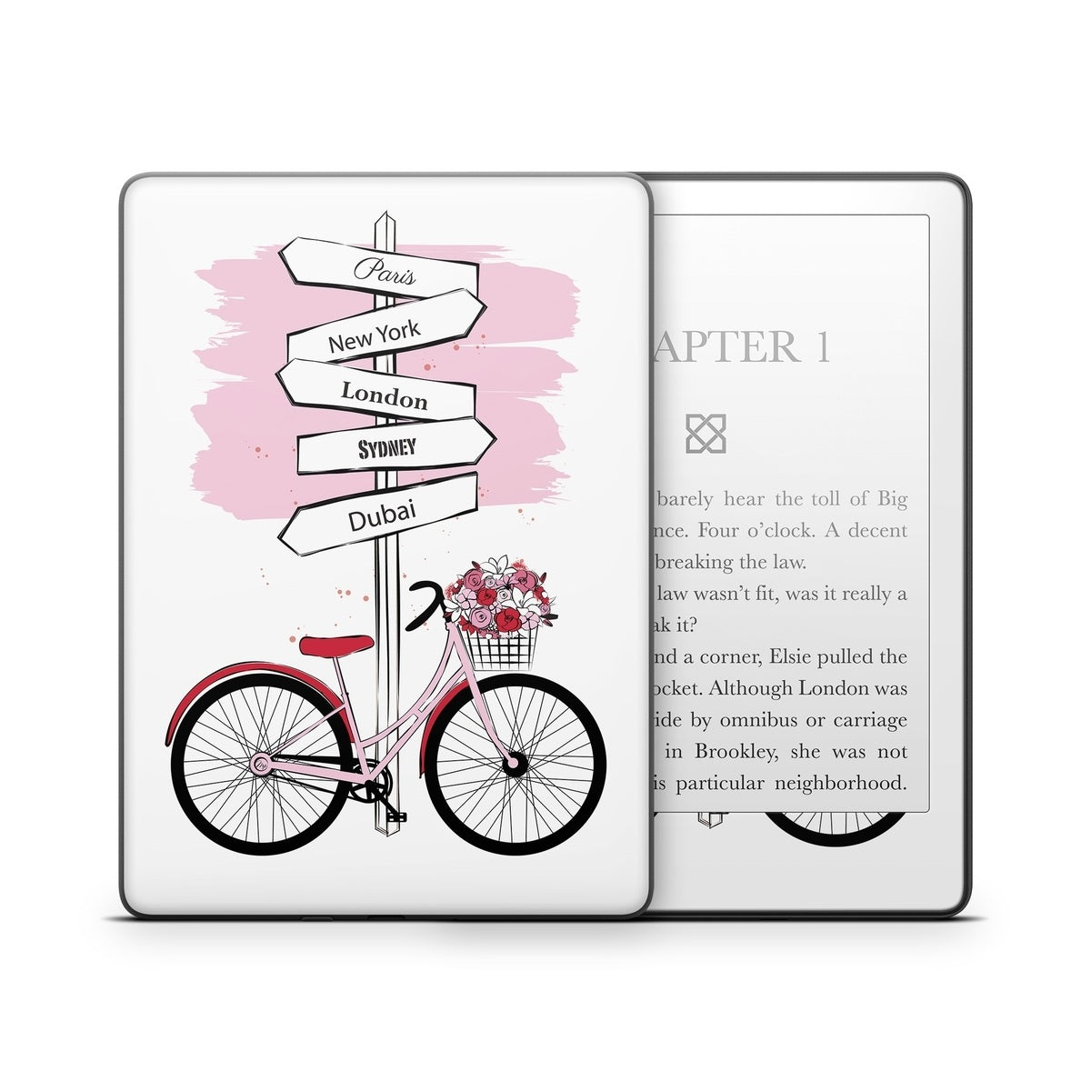 Bike Ride - Amazon Kindle Skin