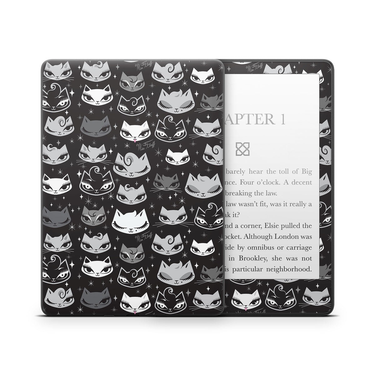 Billy Cats - Amazon Kindle Skin