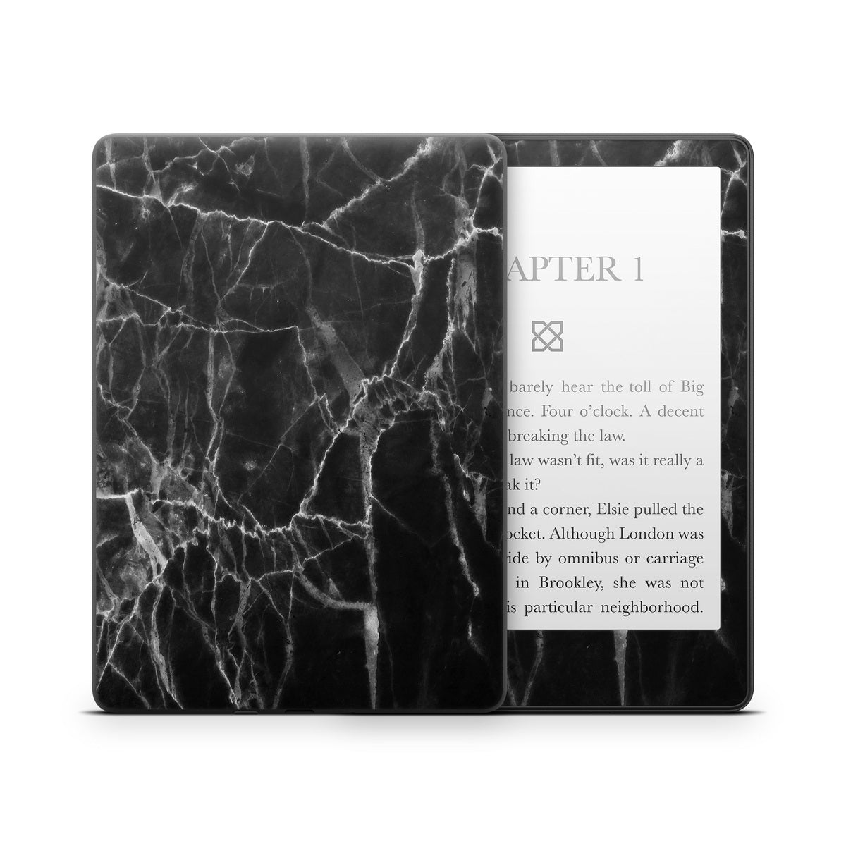 Black Marble - Amazon Kindle Skin