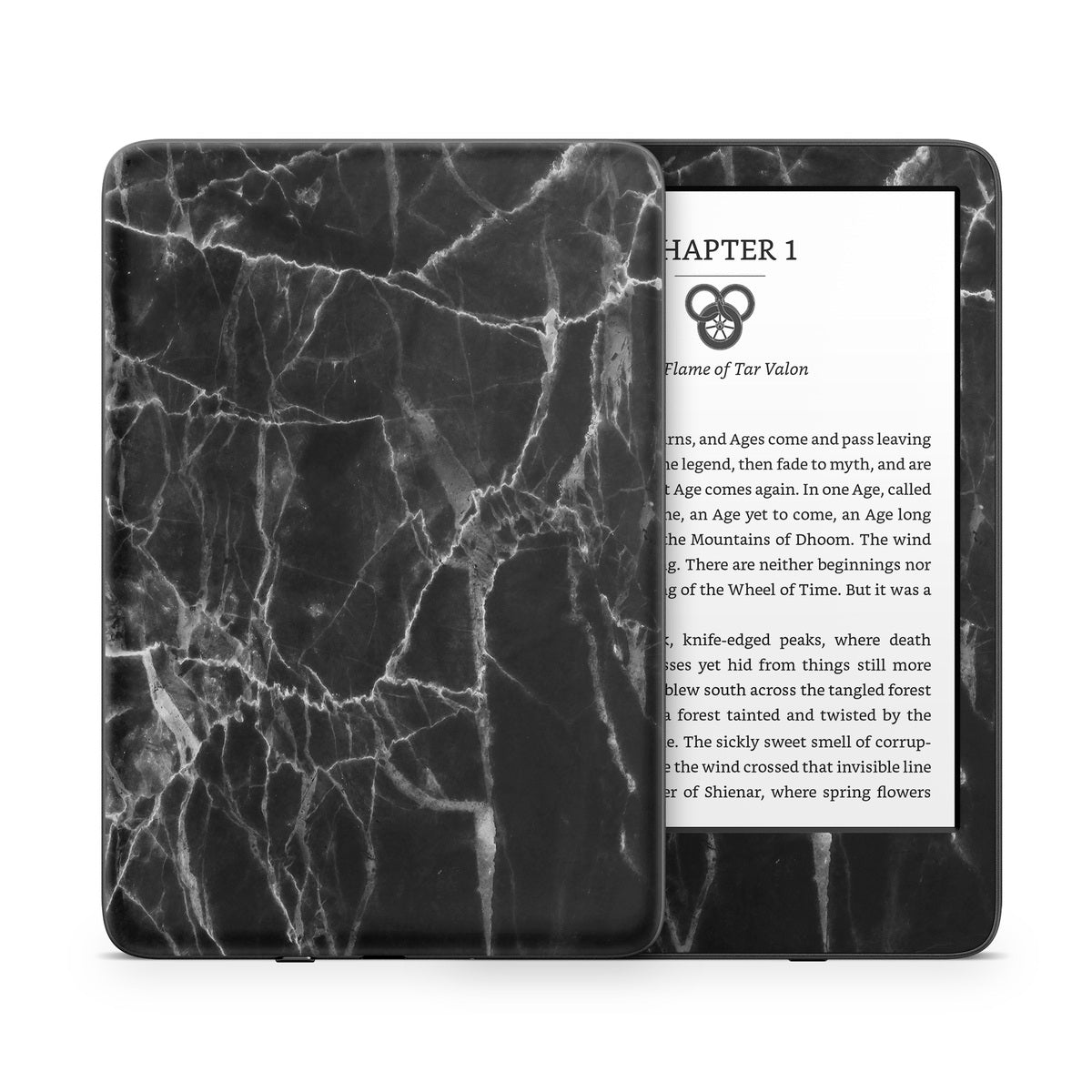 Black Marble - Amazon Kindle Skin