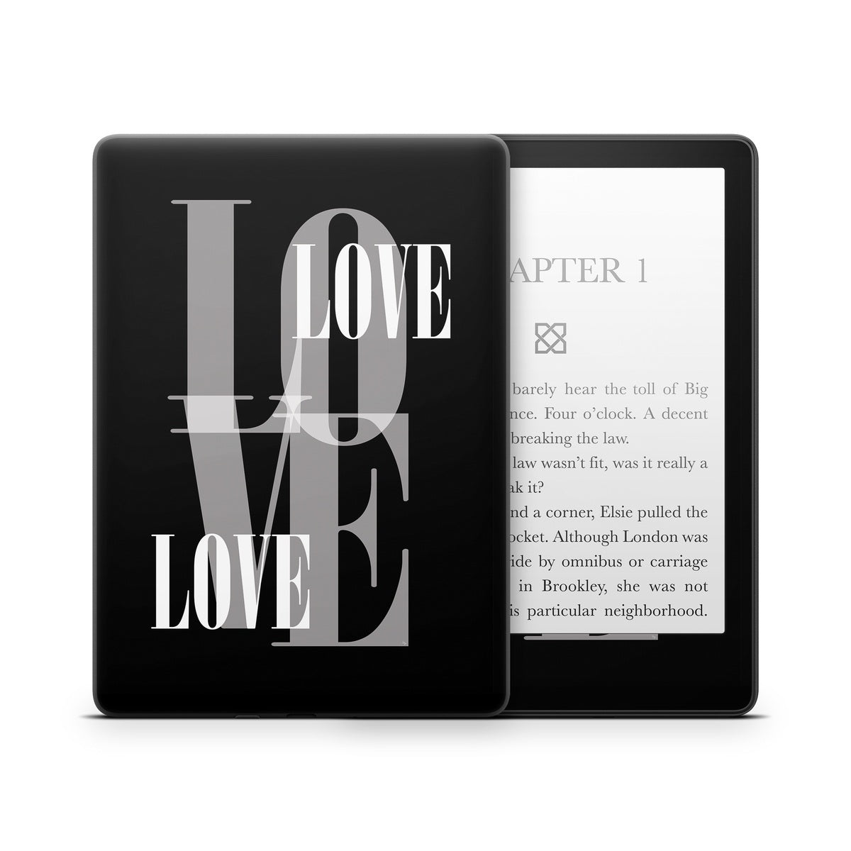 Black Love - Amazon Kindle Skin