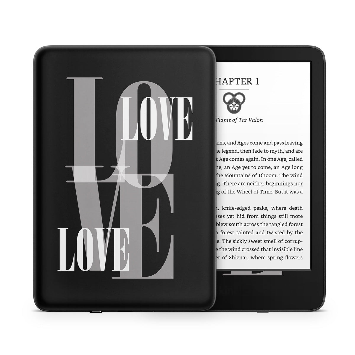 Black Love - Amazon Kindle Skin