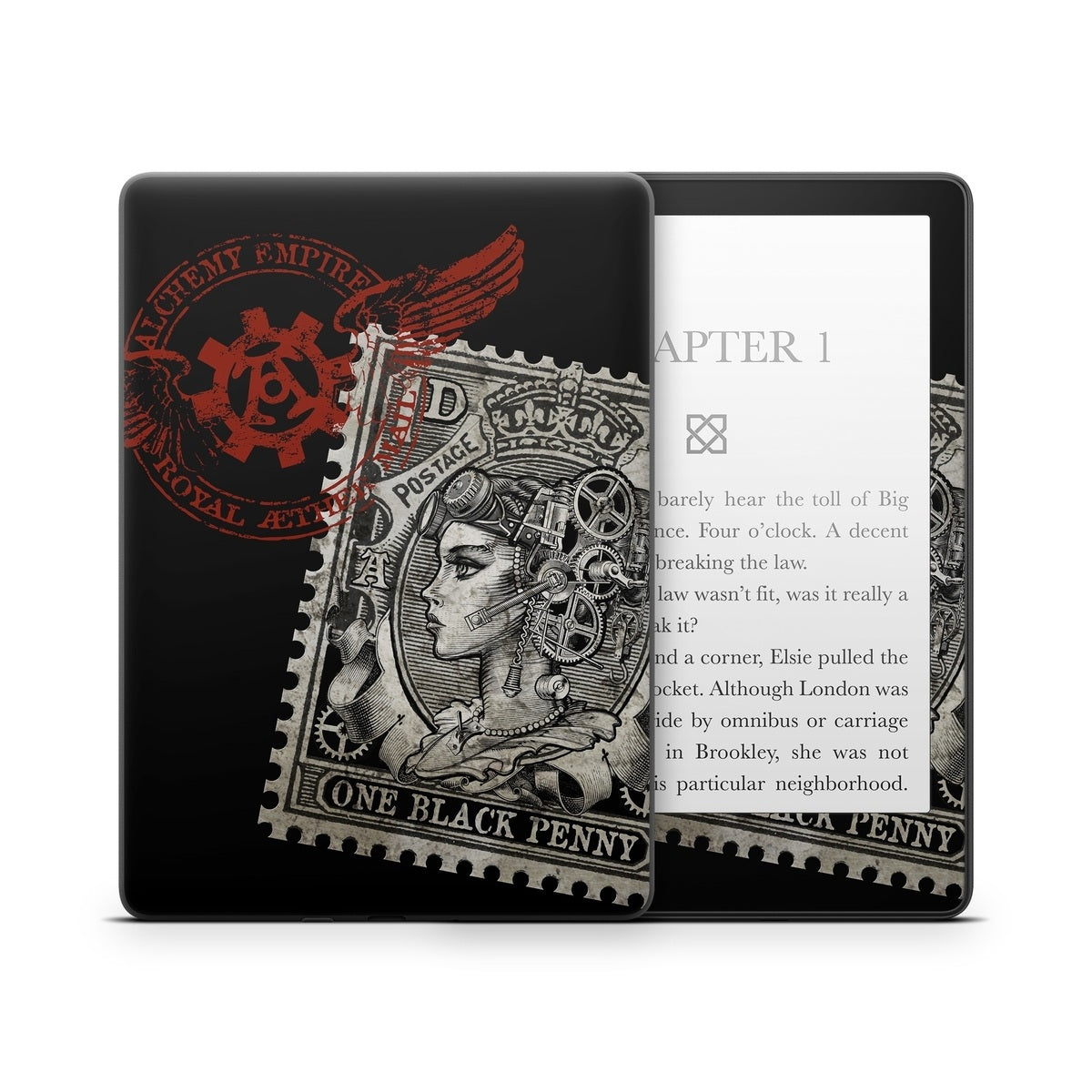 Black Penny - Amazon Kindle Skin