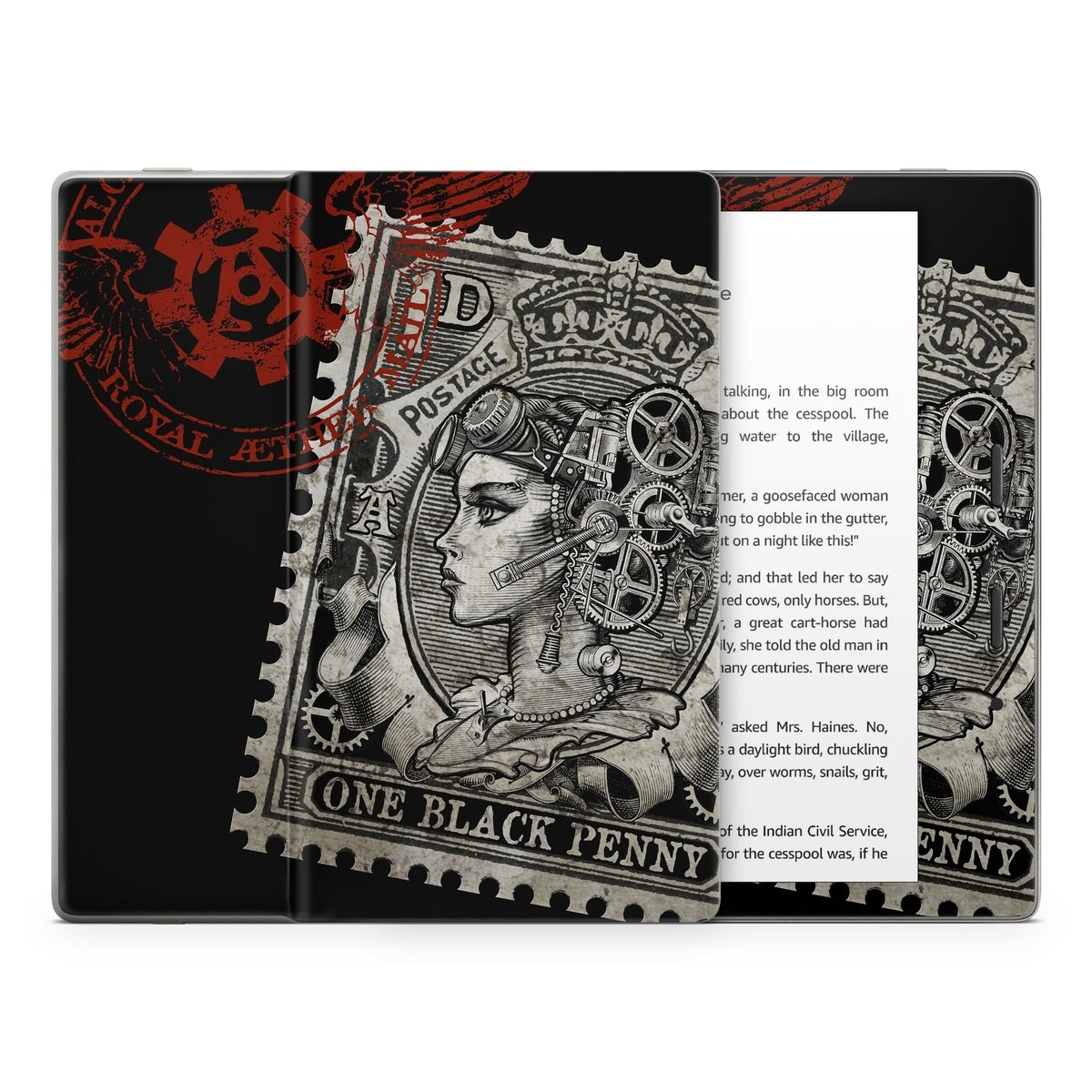 Black Penny - Amazon Kindle Skin