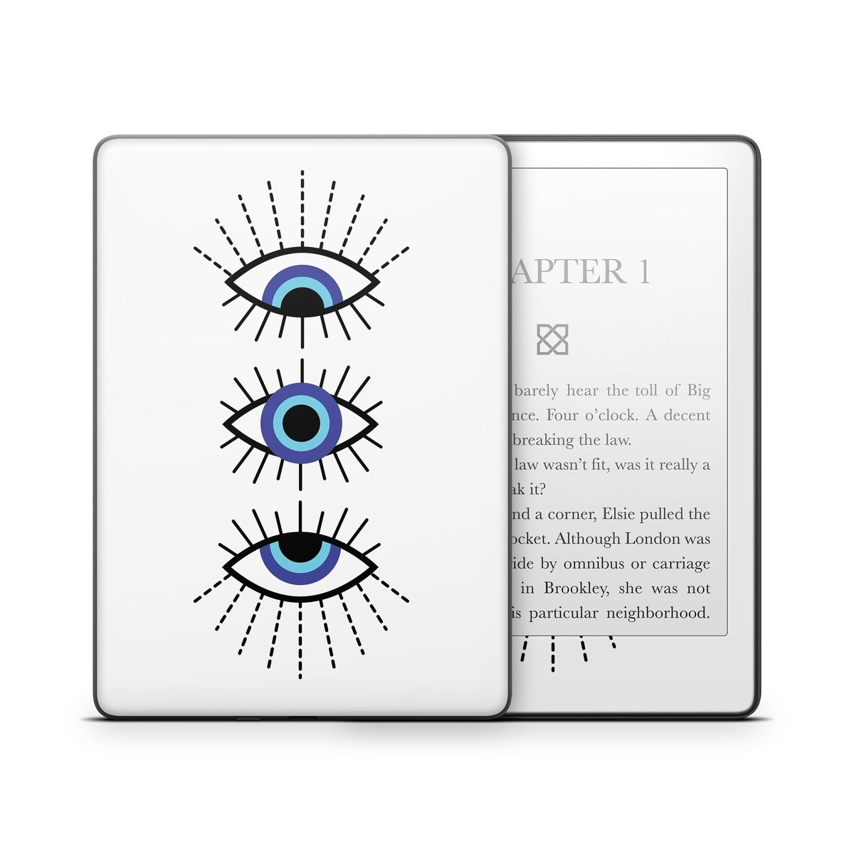 Blue Eyes - Amazon Kindle Skin