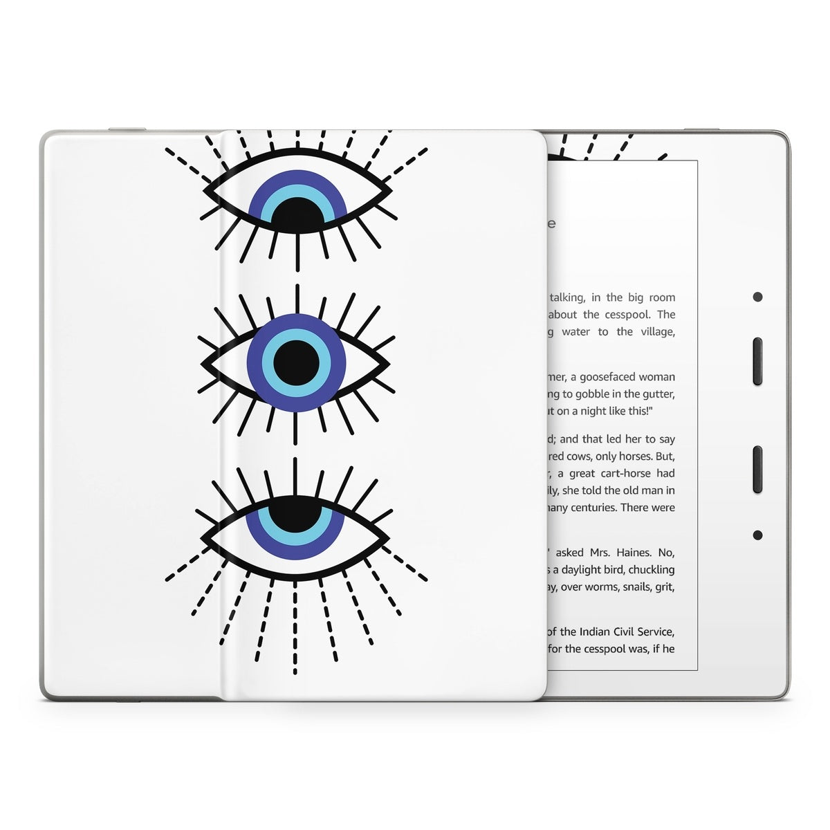 Blue Eyes - Amazon Kindle Skin