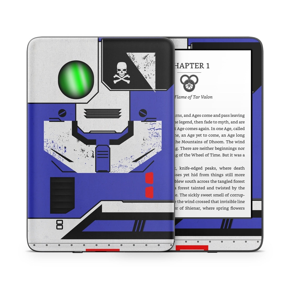 Blue Valkyrie - Amazon Kindle Skin