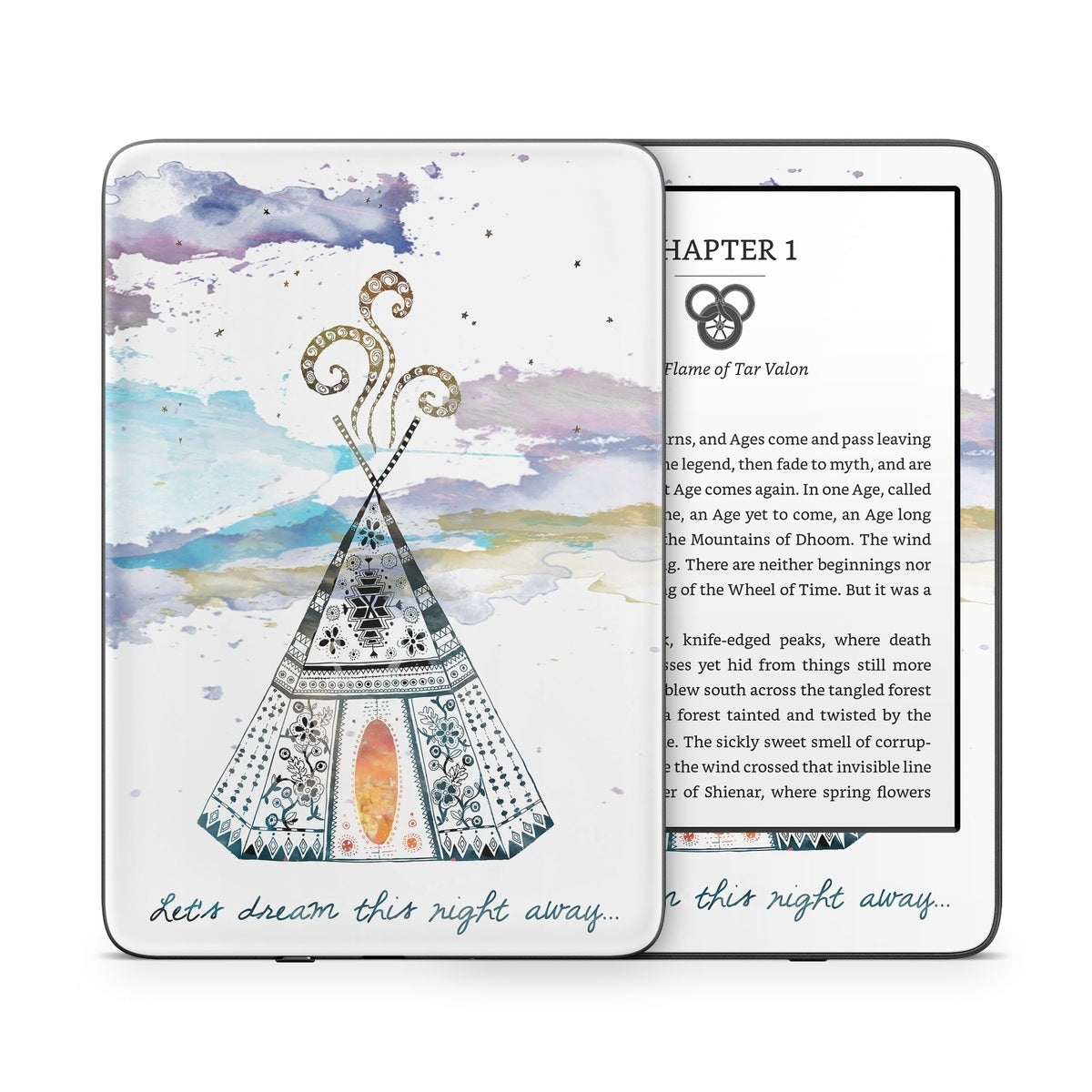 Boho Teepee - Amazon Kindle Skin