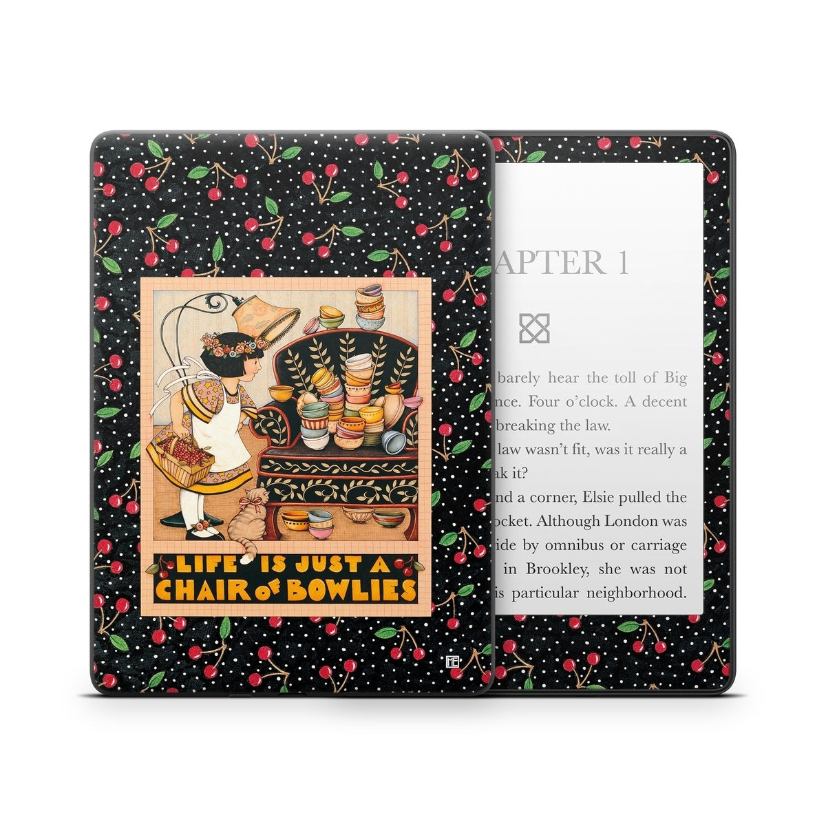 Chair of Bowlies - Amazon Kindle Skin