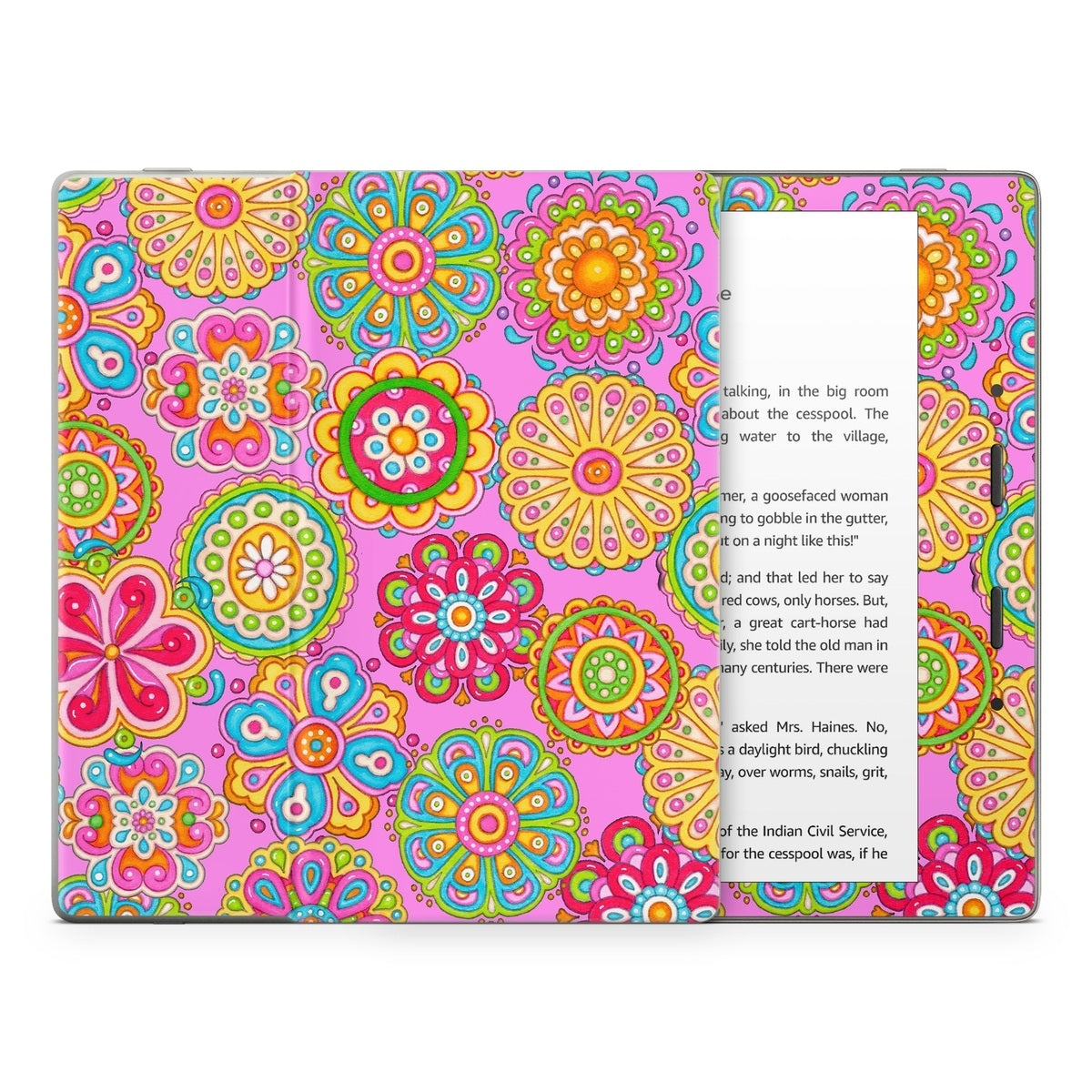 Bright Flowers - Amazon Kindle Skin