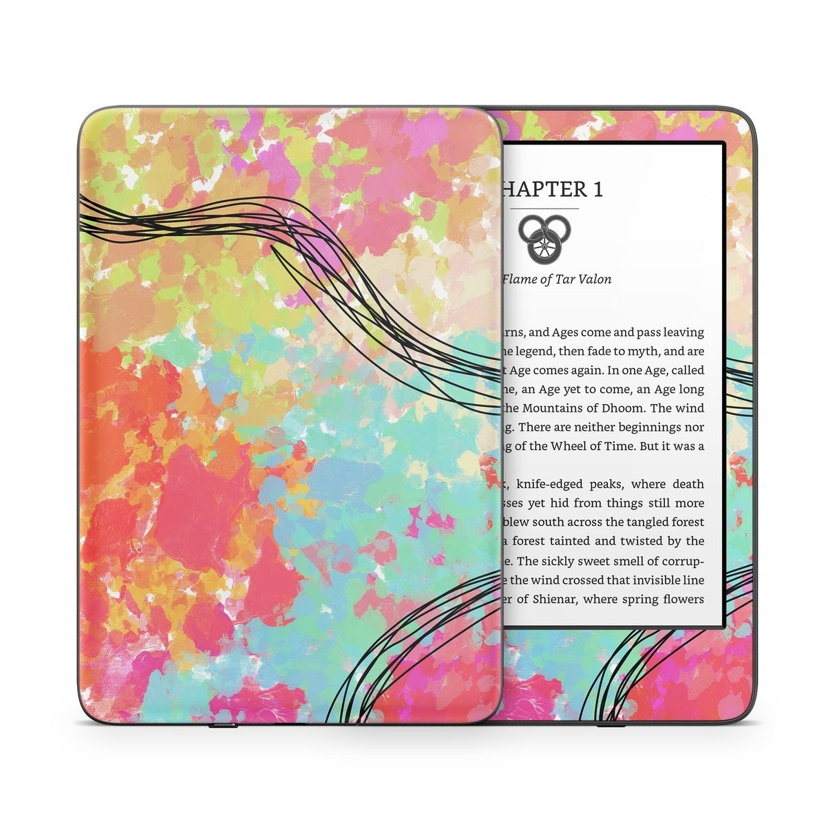 Bright Dots - Amazon Kindle Skin