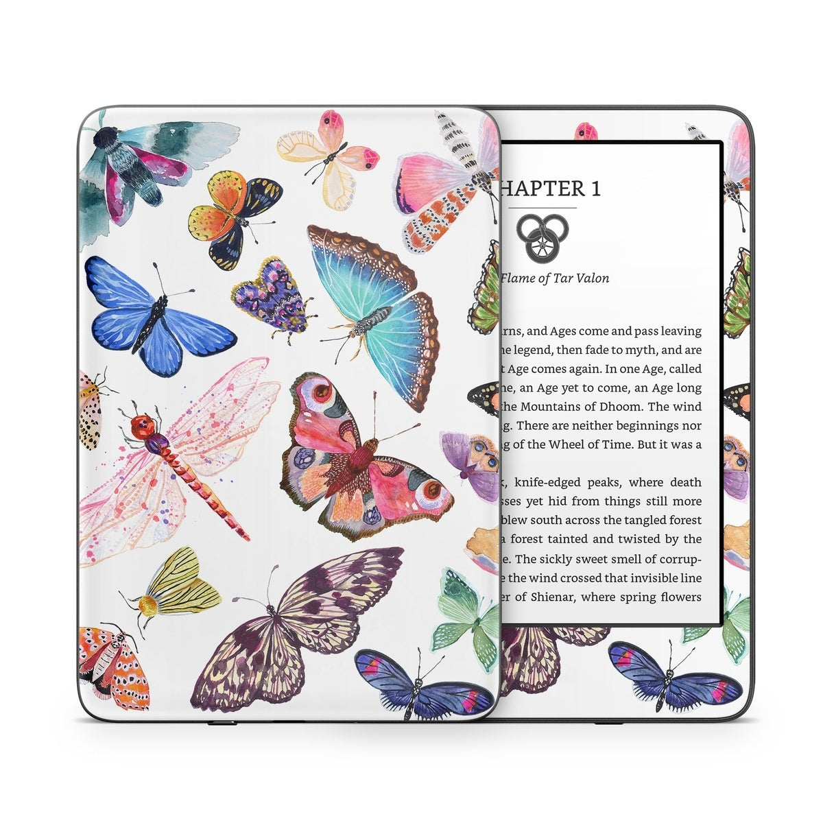 Butterfly Scatter - Amazon Kindle Skin