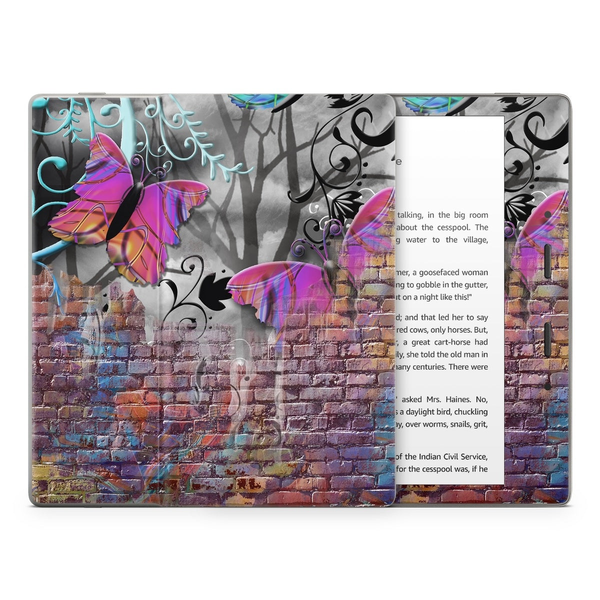 Butterfly Wall - Amazon Kindle Skin