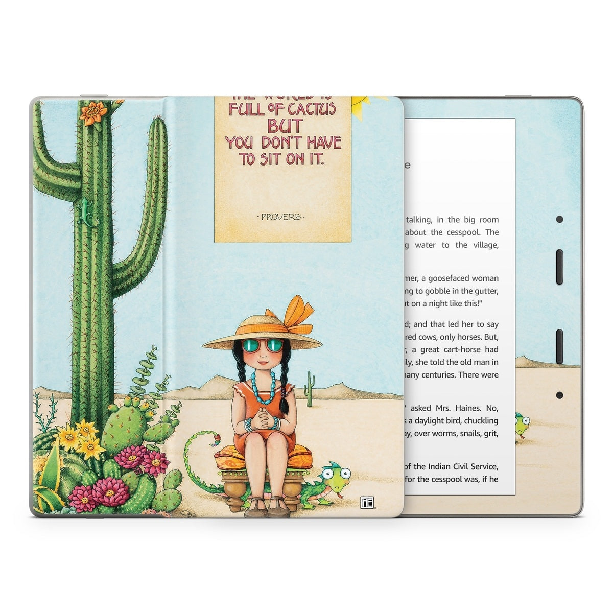 Cactus - Amazon Kindle Skin