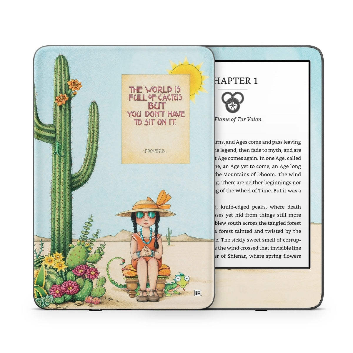 Cactus - Amazon Kindle Skin