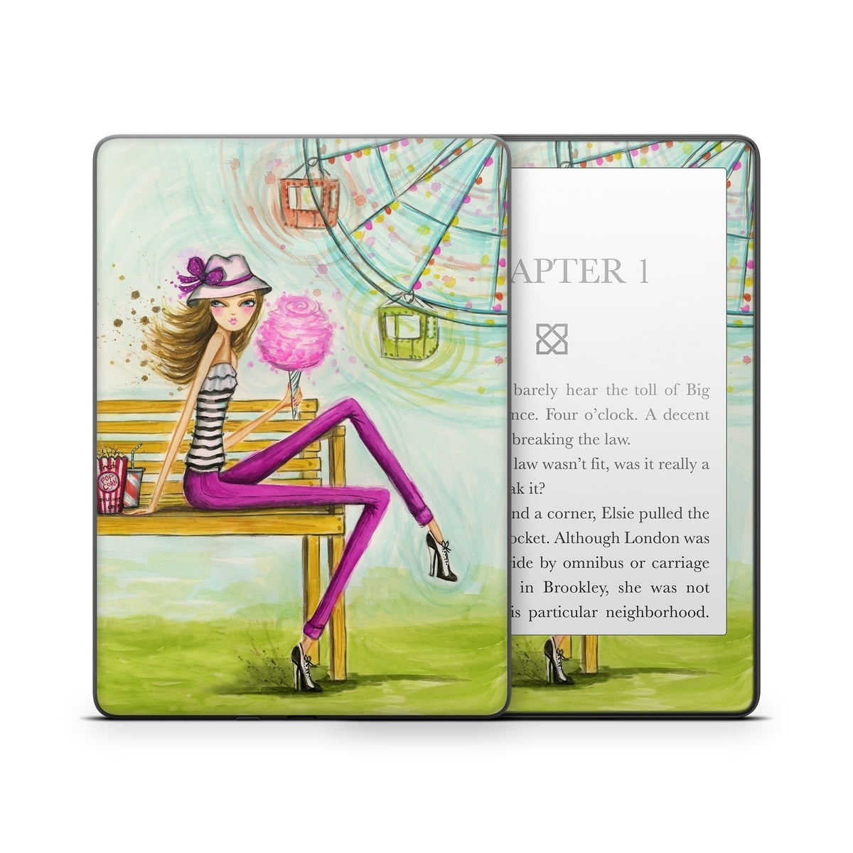 Carnival Cotton Candy - Amazon Kindle Skin