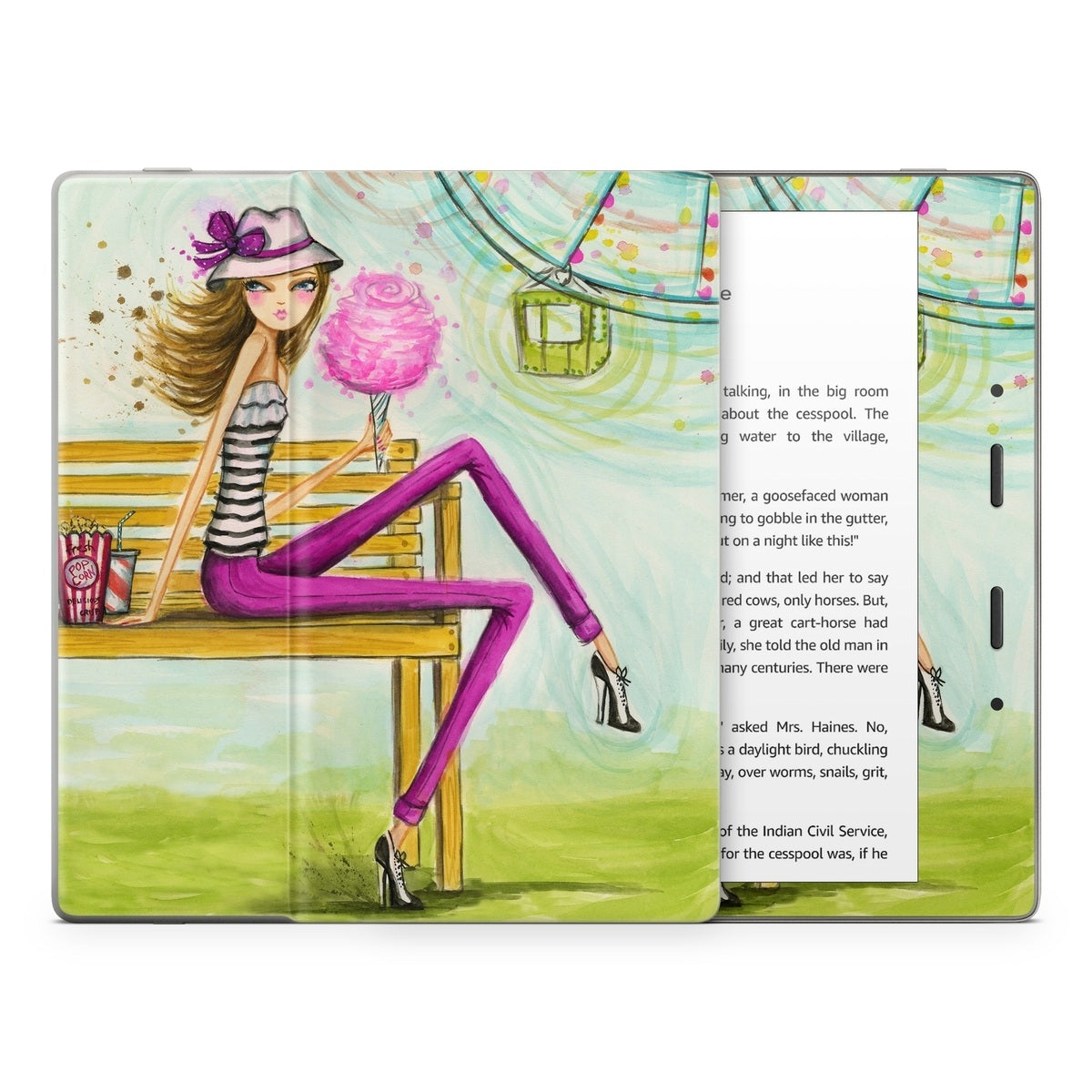 Carnival Cotton Candy - Amazon Kindle Skin