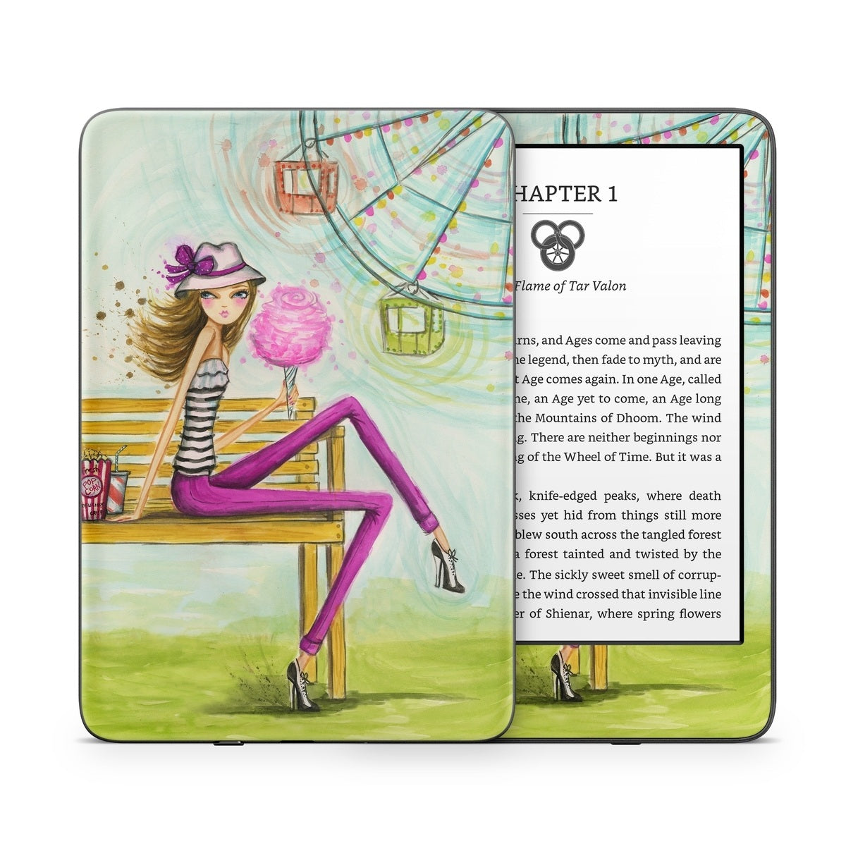 Carnival Cotton Candy - Amazon Kindle Skin