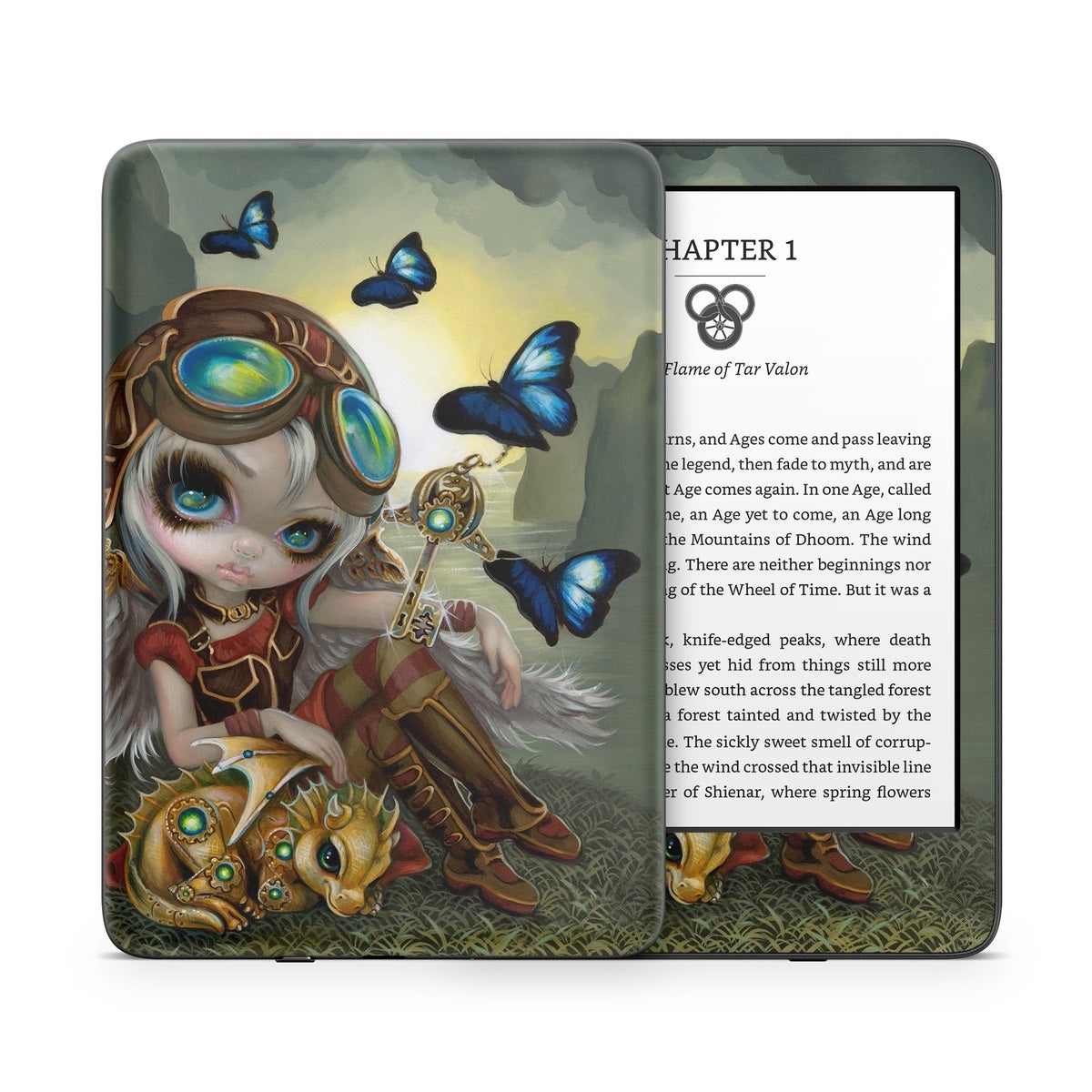 Clockwork Dragonling - Amazon Kindle Skin