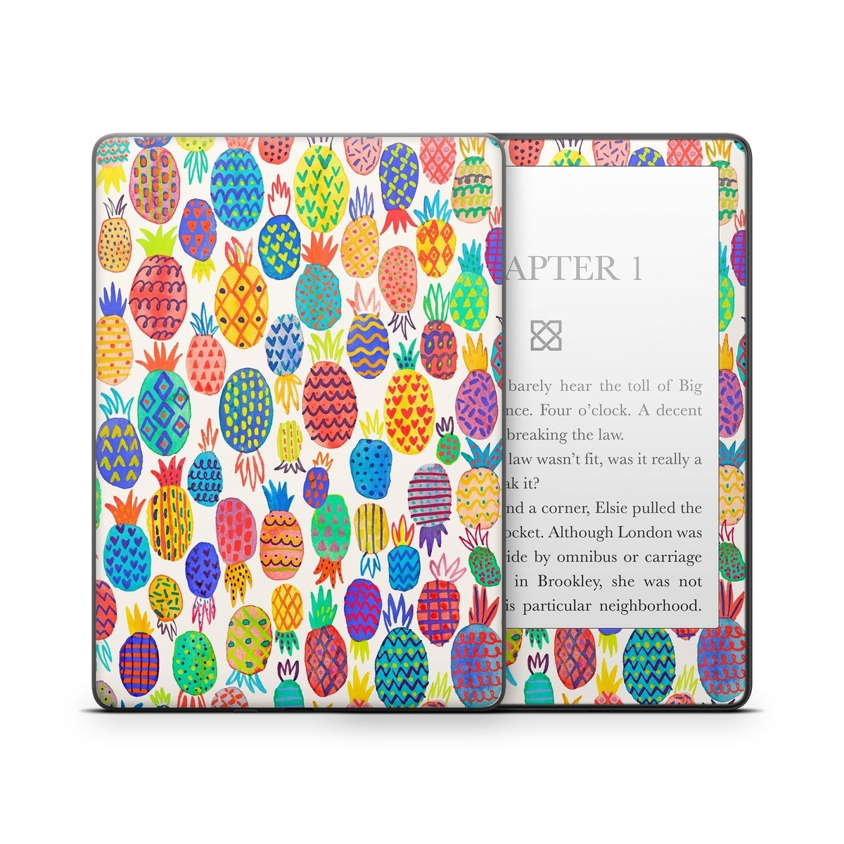 Colorful Pineapples - Amazon Kindle Skin