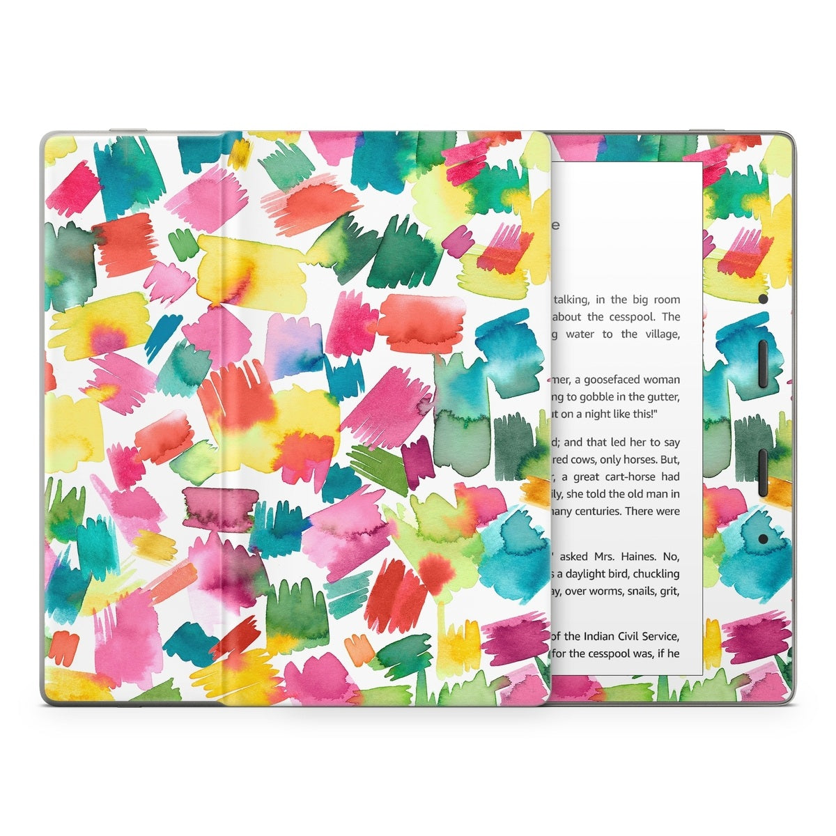 Colorful Strokes - Amazon Kindle Skin