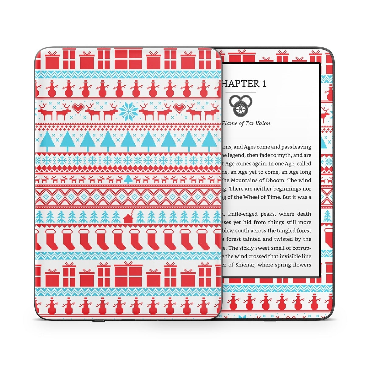 Comfy Christmas - Amazon Kindle Skin