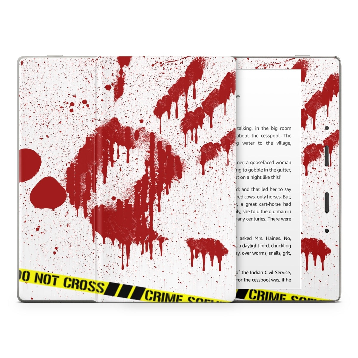 Crime Scene Revisited - Amazon Kindle Skin