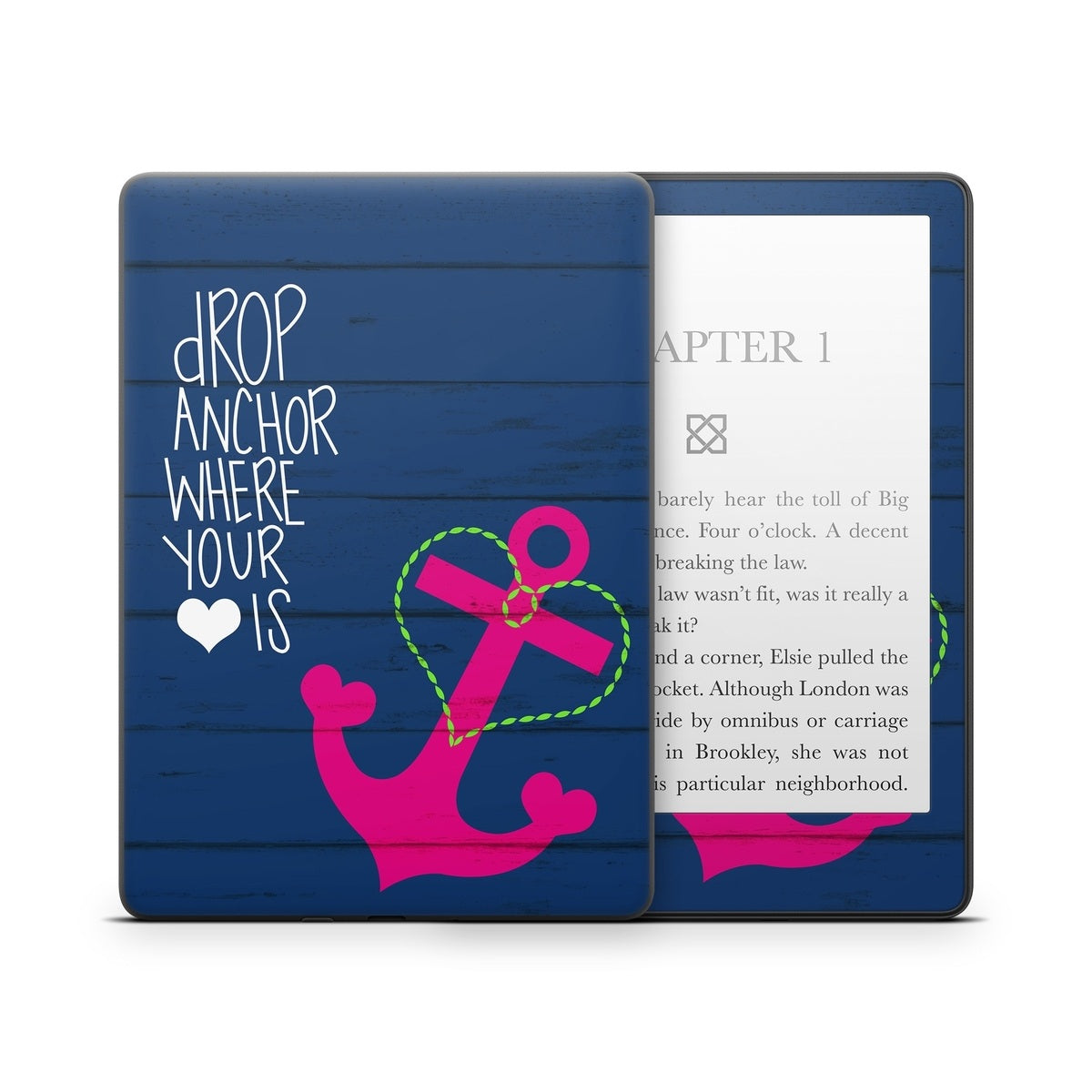 Drop Anchor - Amazon Kindle Skin