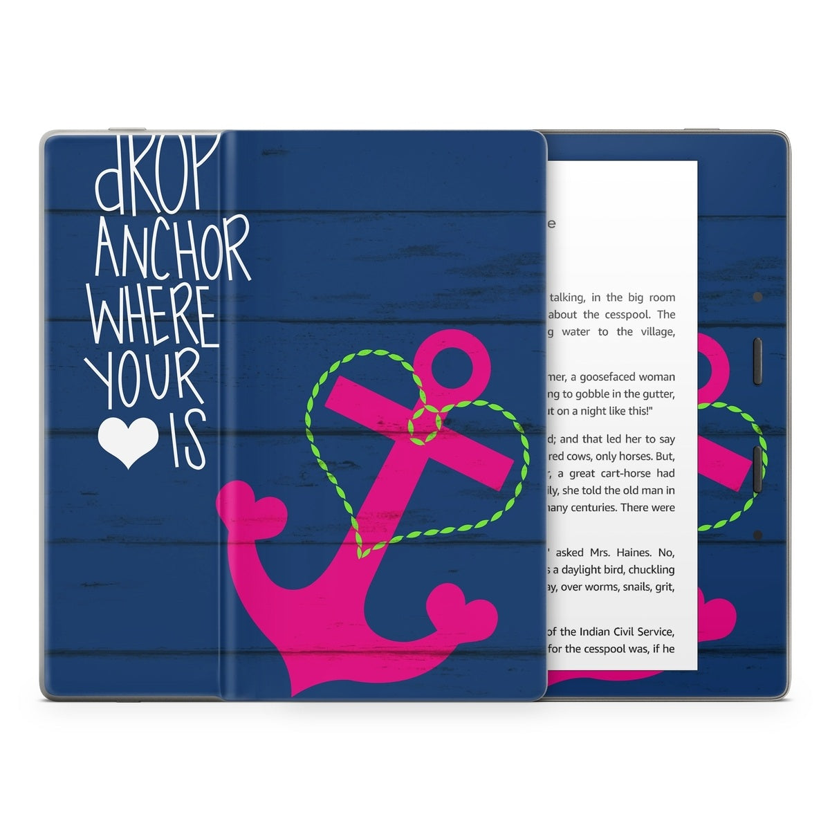 Drop Anchor - Amazon Kindle Skin