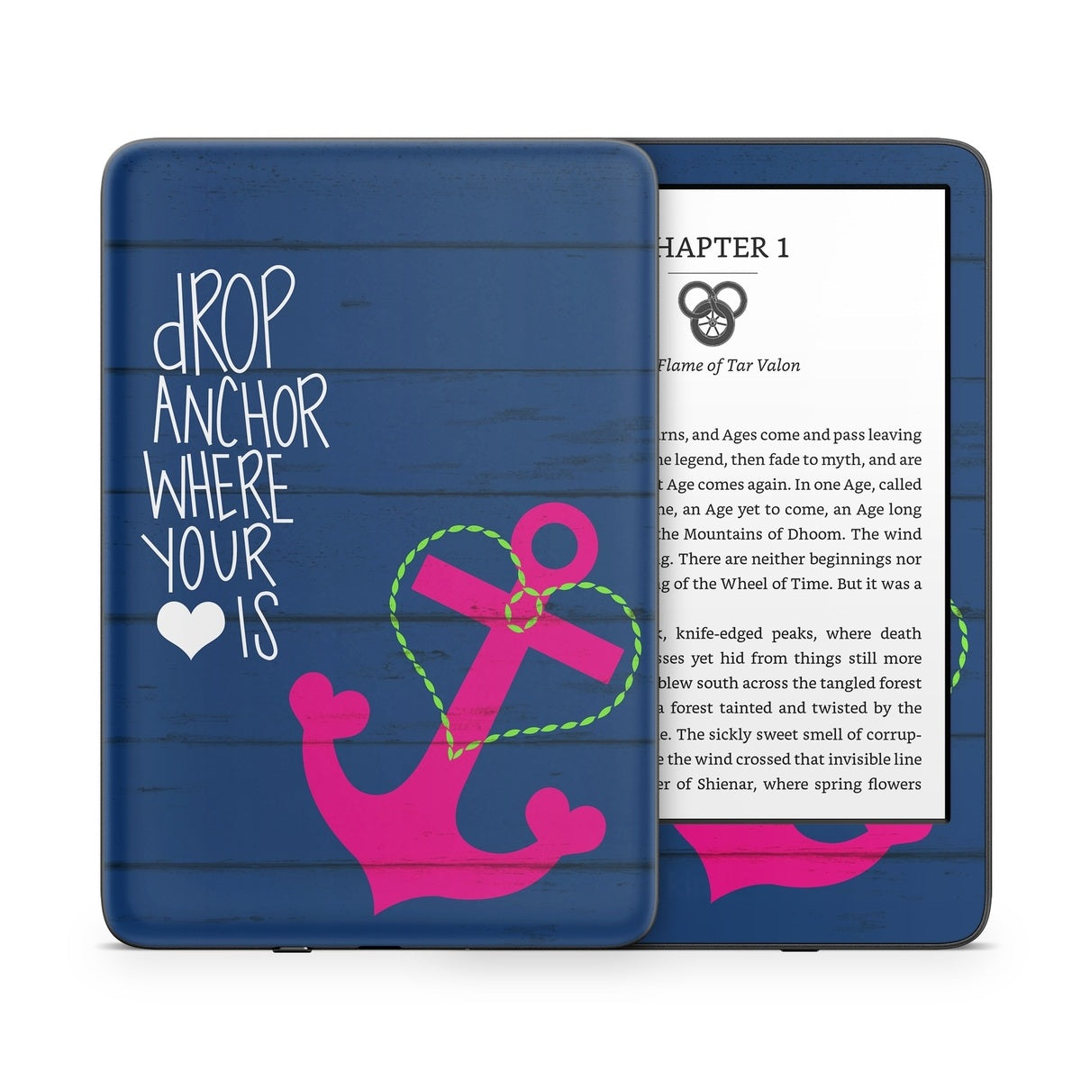 Drop Anchor - Amazon Kindle Skin