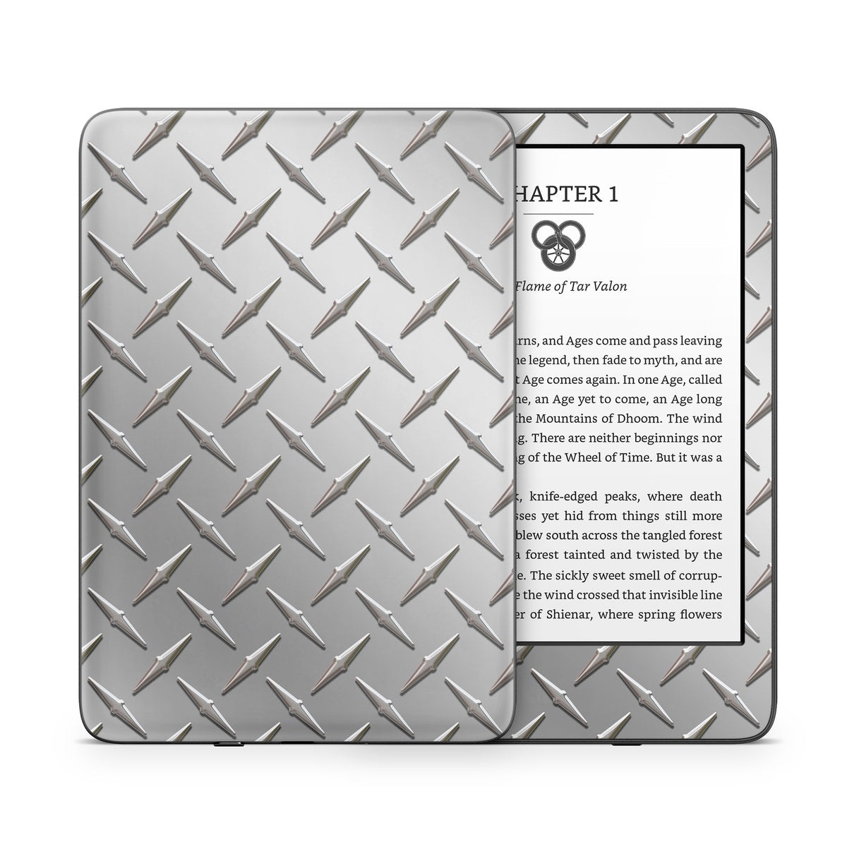 Diamond Plate - Amazon Kindle Skin