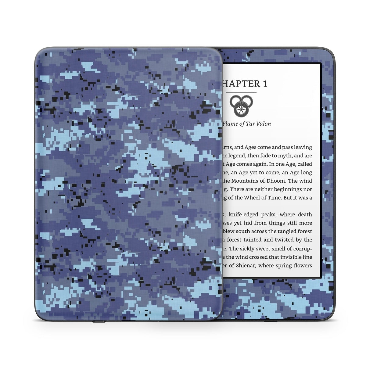 Digital Sky Camo - Amazon Kindle Skin