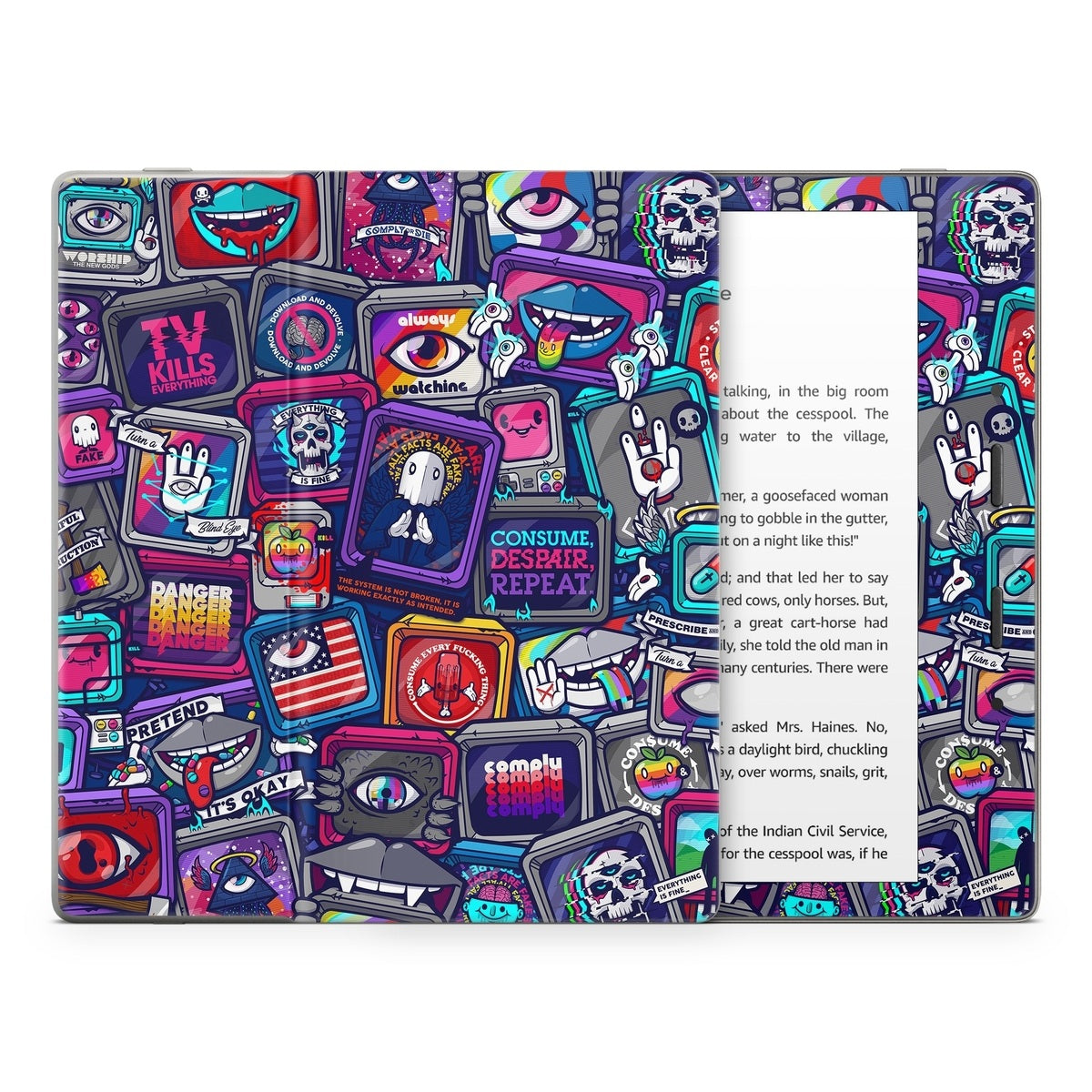 Distraction Tactic - Amazon Kindle Skin