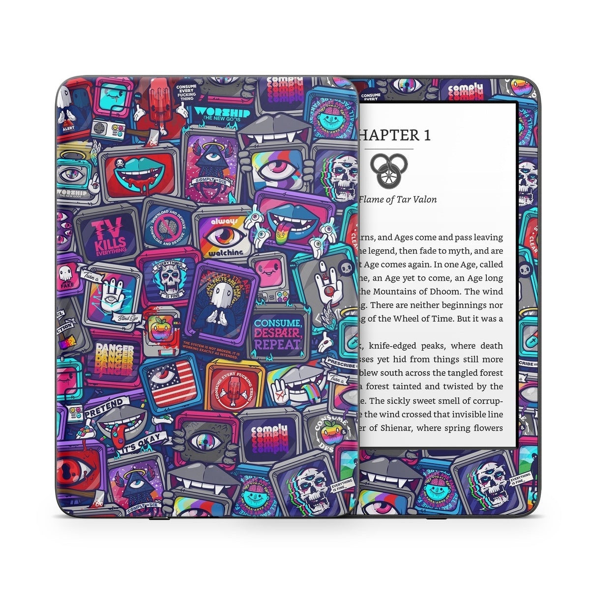 Distraction Tactic - Amazon Kindle Skin