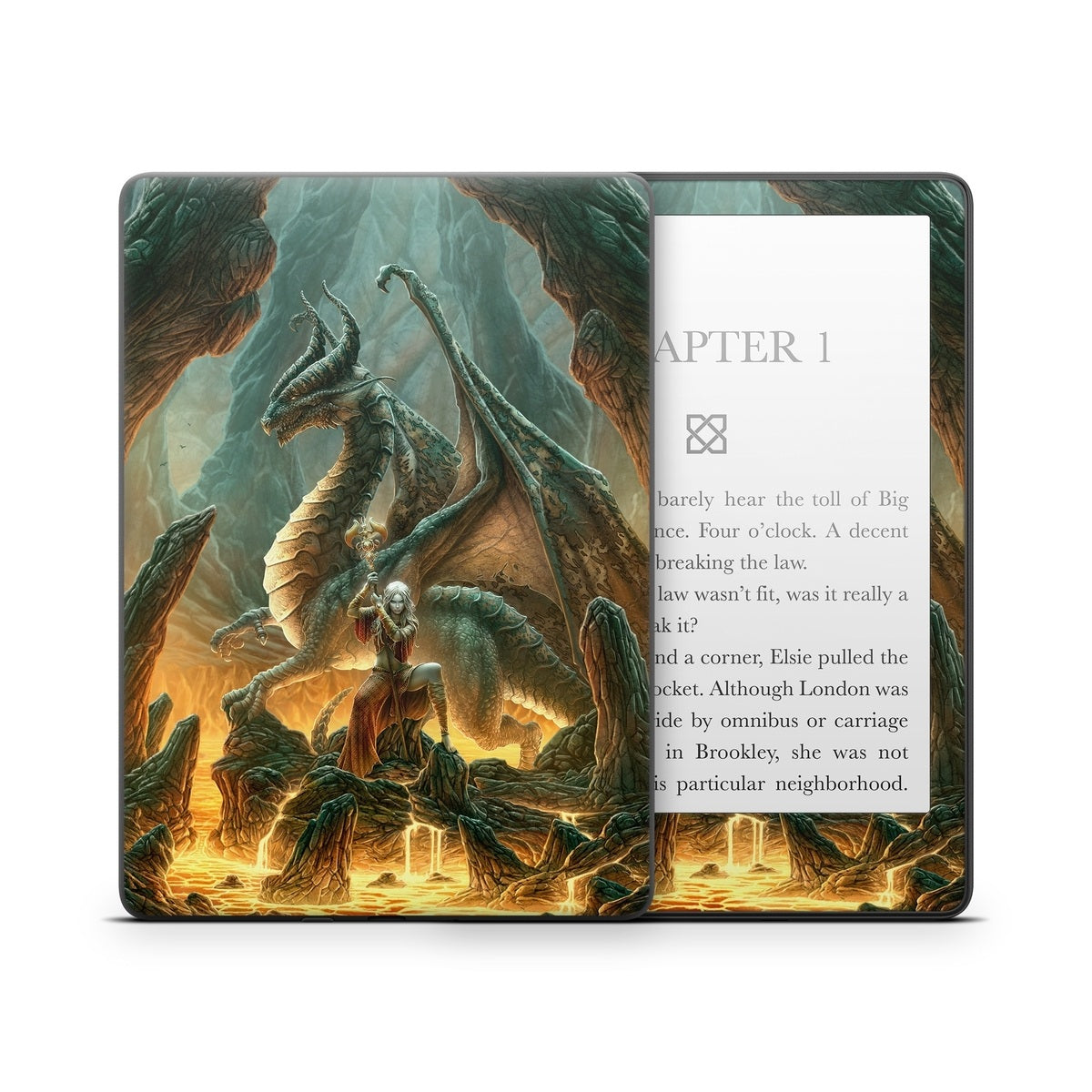 Dragon Mage - Amazon Kindle Skin