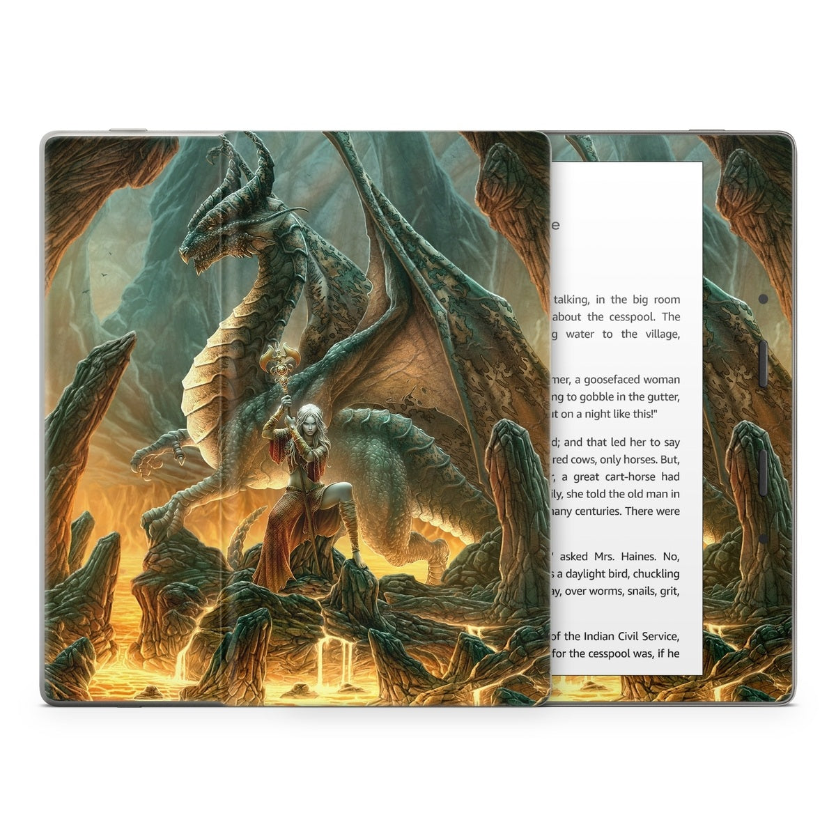 Dragon Mage - Amazon Kindle Skin