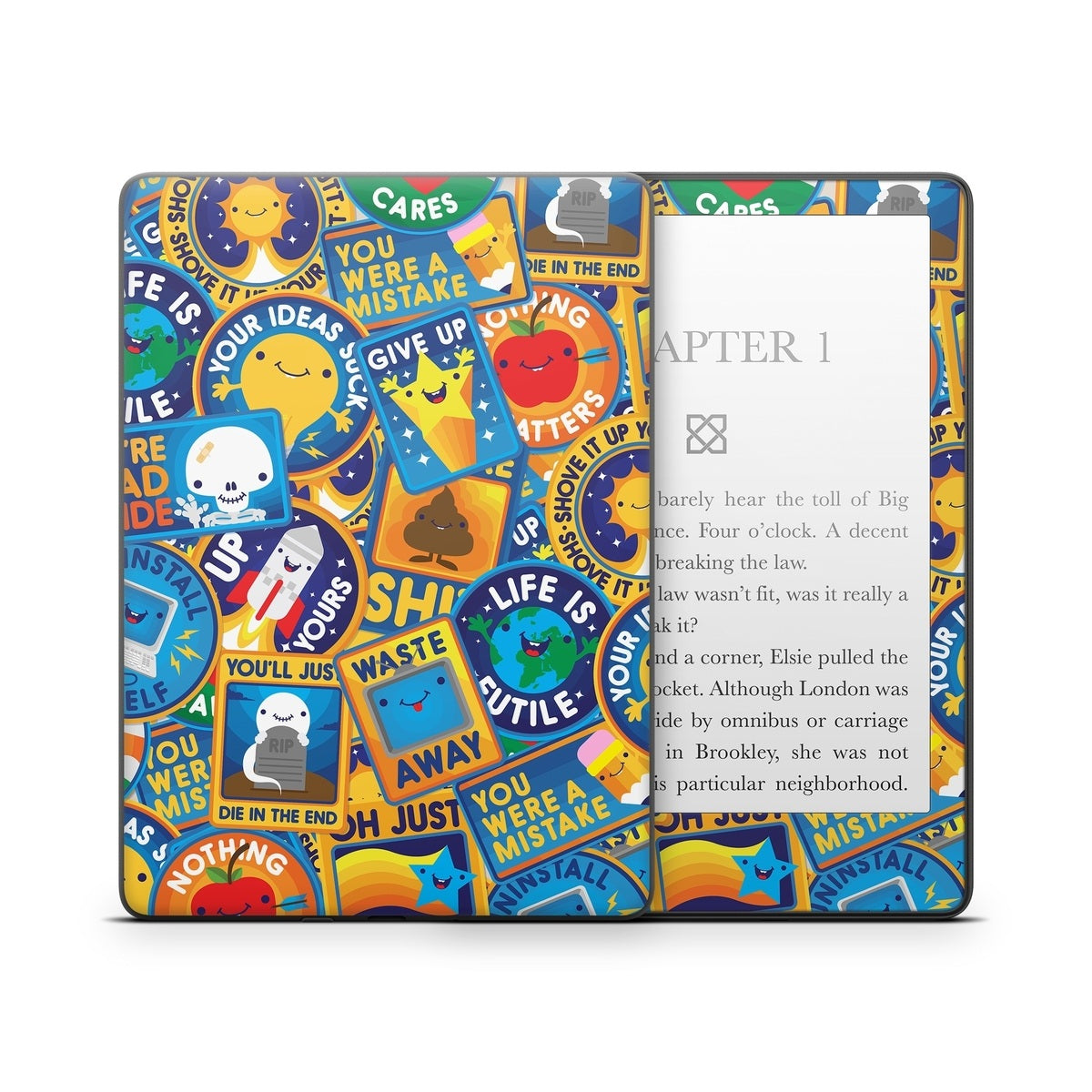 Eff Right Off - Amazon Kindle Skin