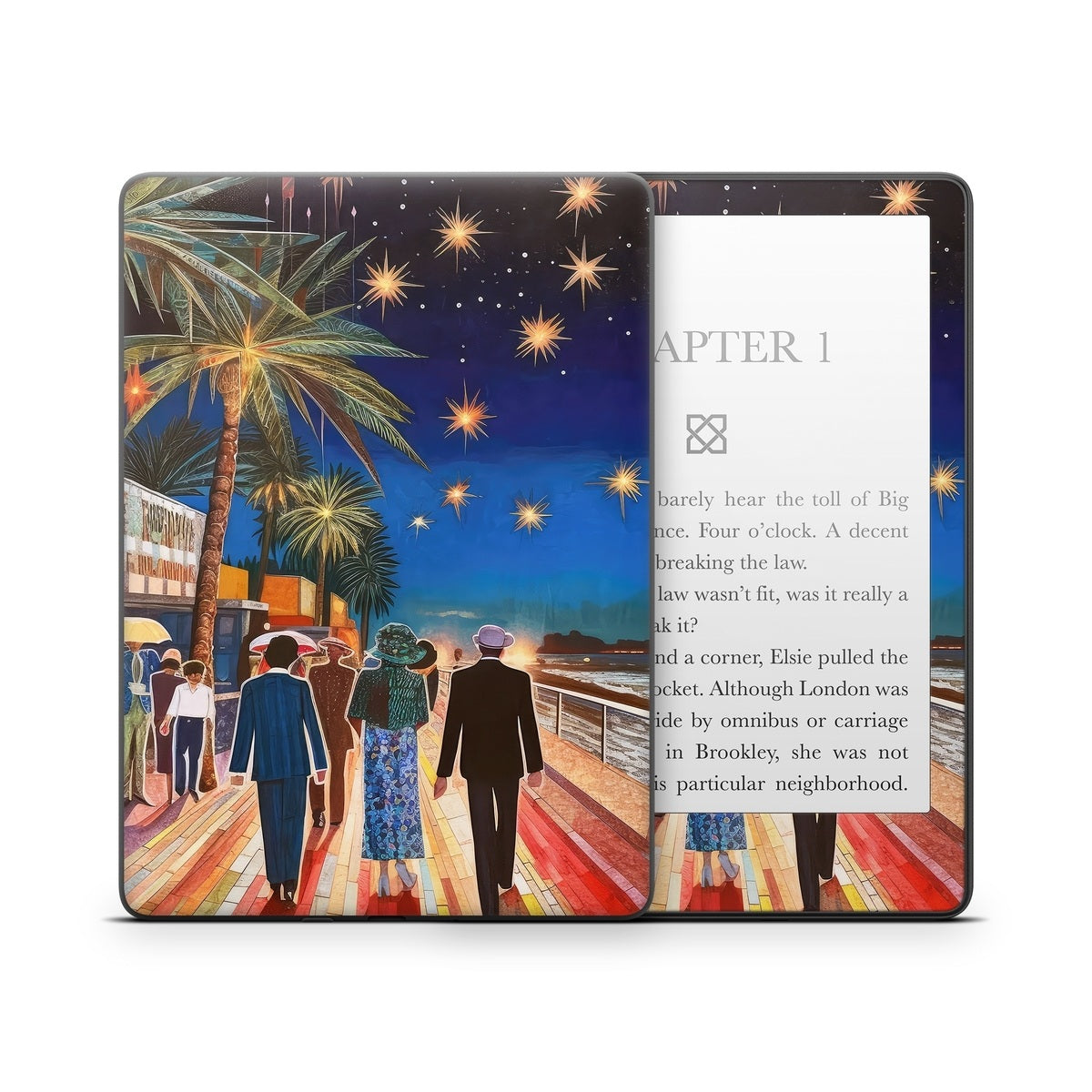 Evening Boardwalk - Amazon Kindle Skin