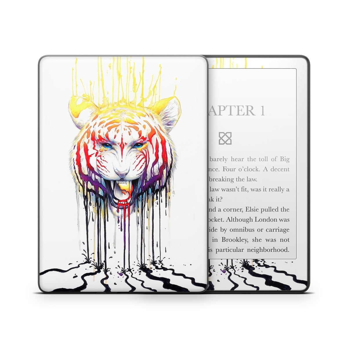 Fading Tiger - Amazon Kindle Skin