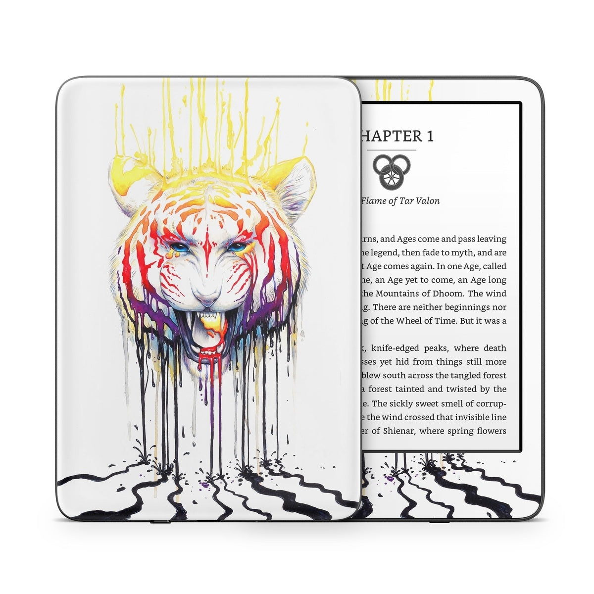 Fading Tiger - Amazon Kindle Skin