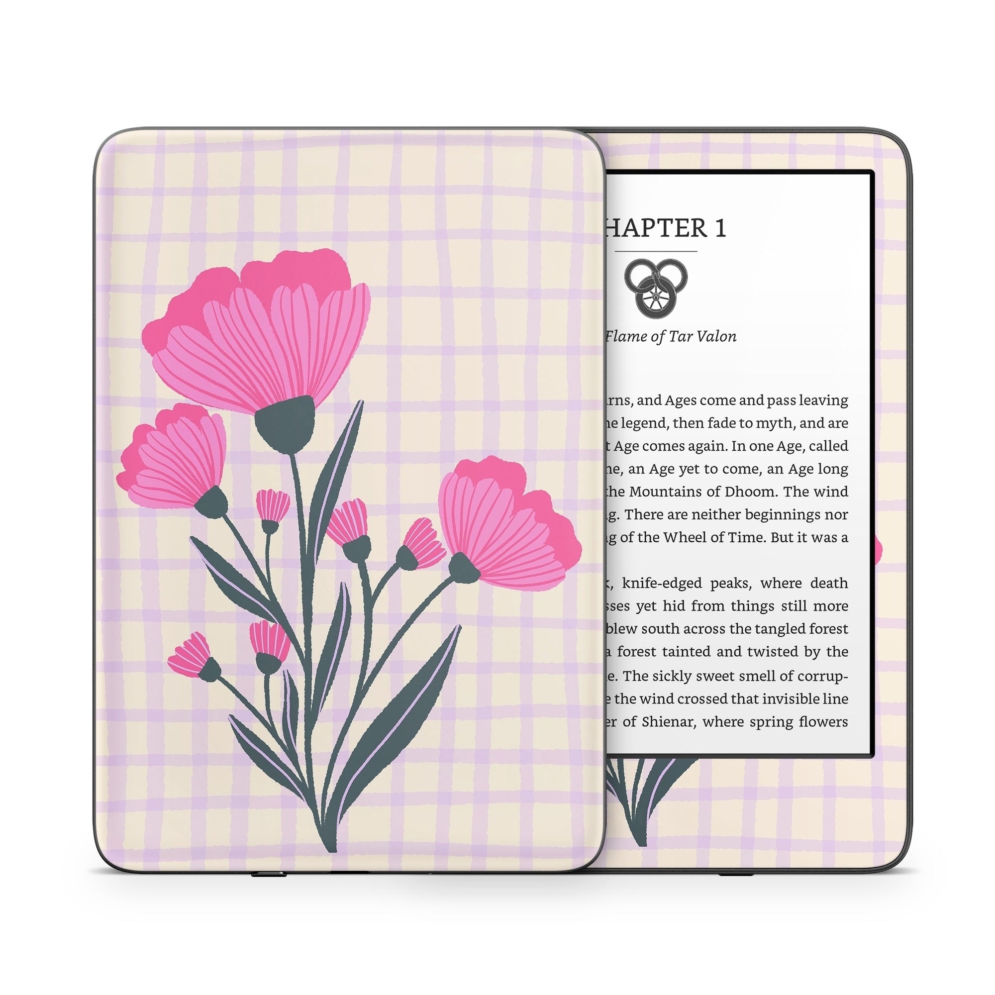 Floral Bouquet Grid - Amazon Kindle Skin