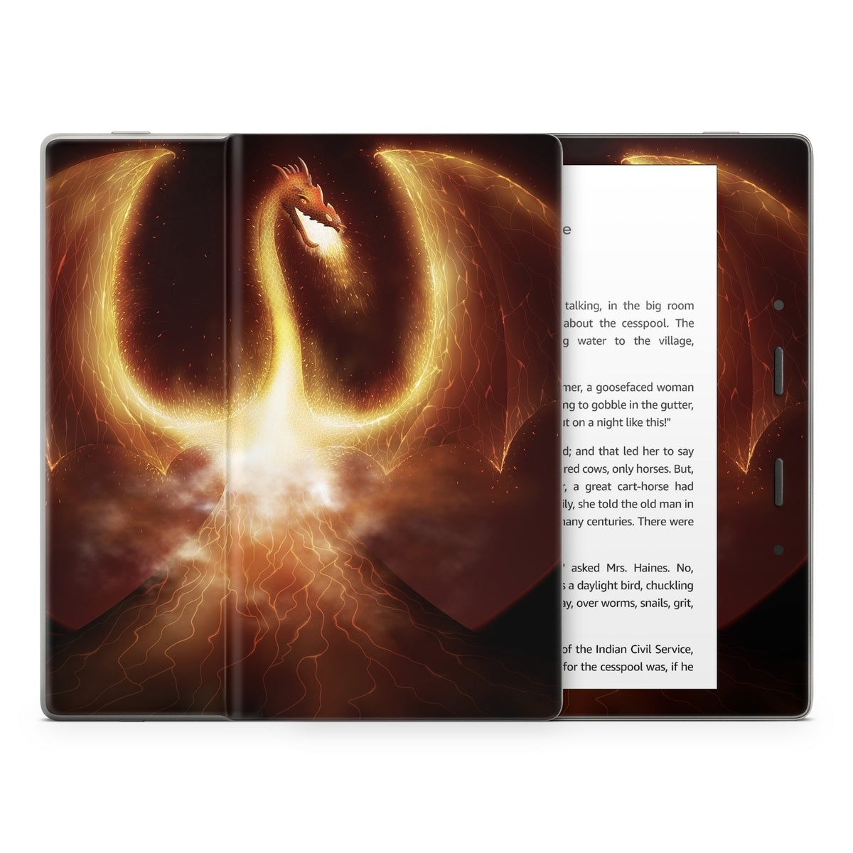 Fire Dragon - Amazon Kindle Skin