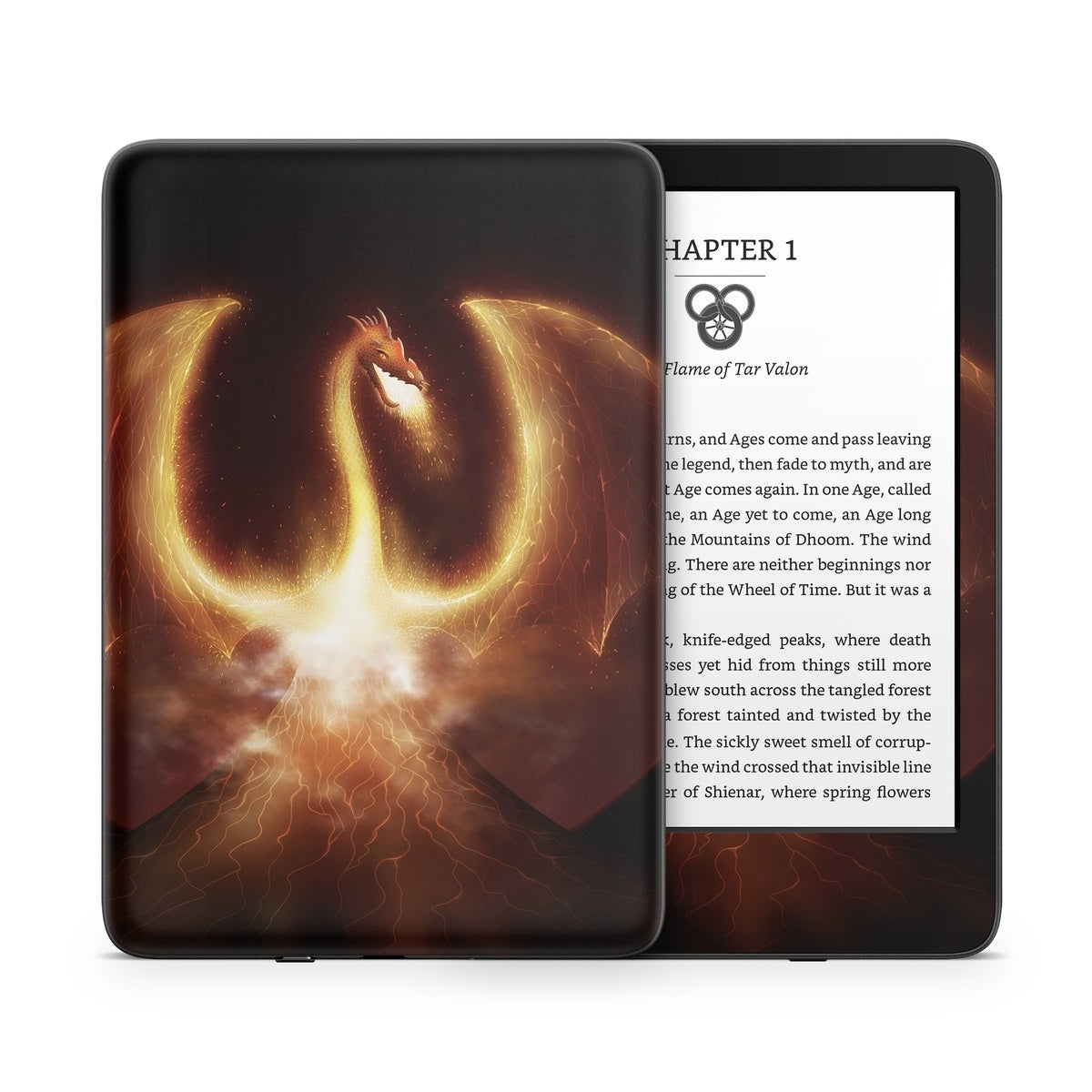 Fire Dragon - Amazon Kindle Skin