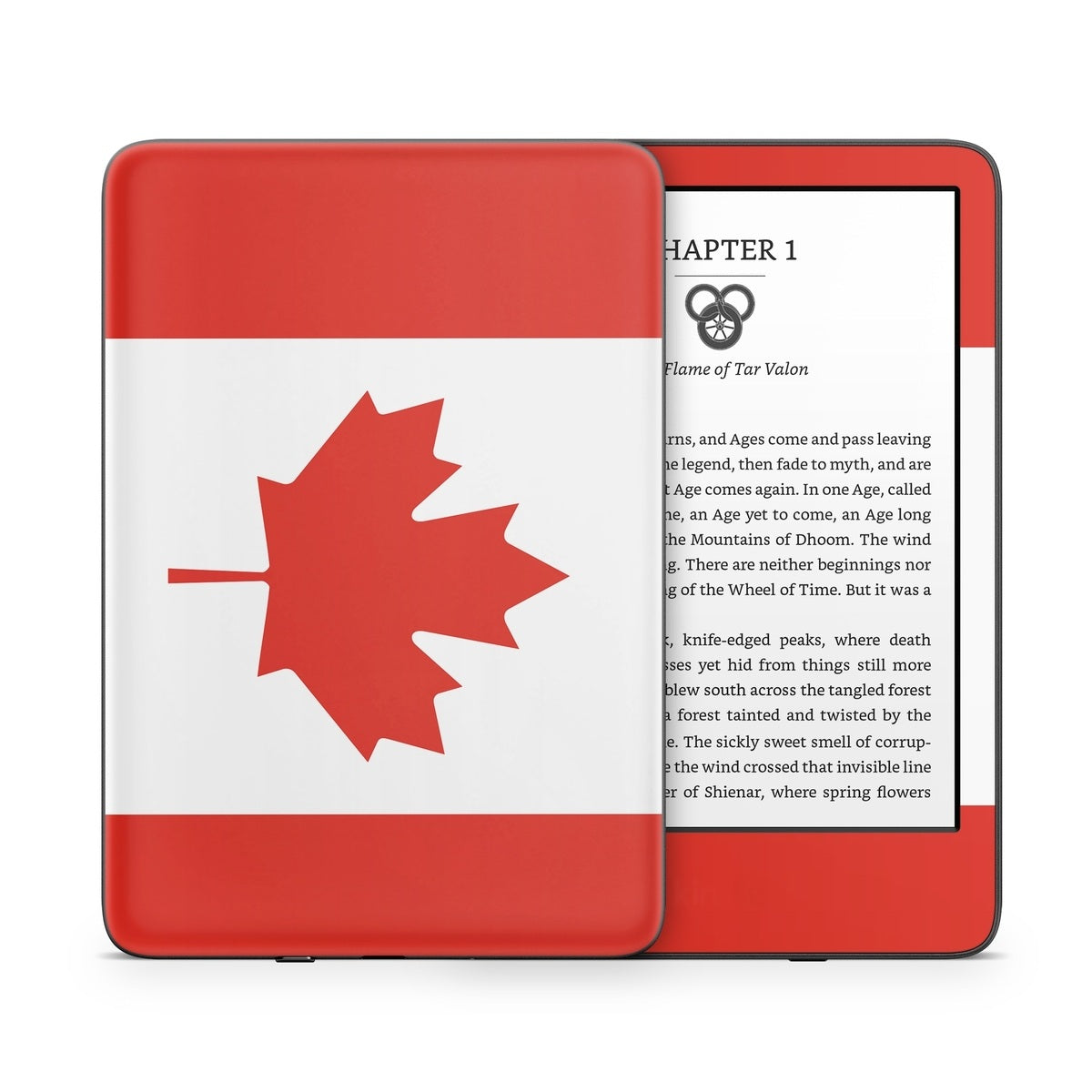 Canadian Flag - Amazon Kindle Skin