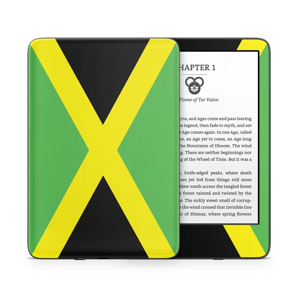 Jamaican Flag - Amazon Kindle Skin