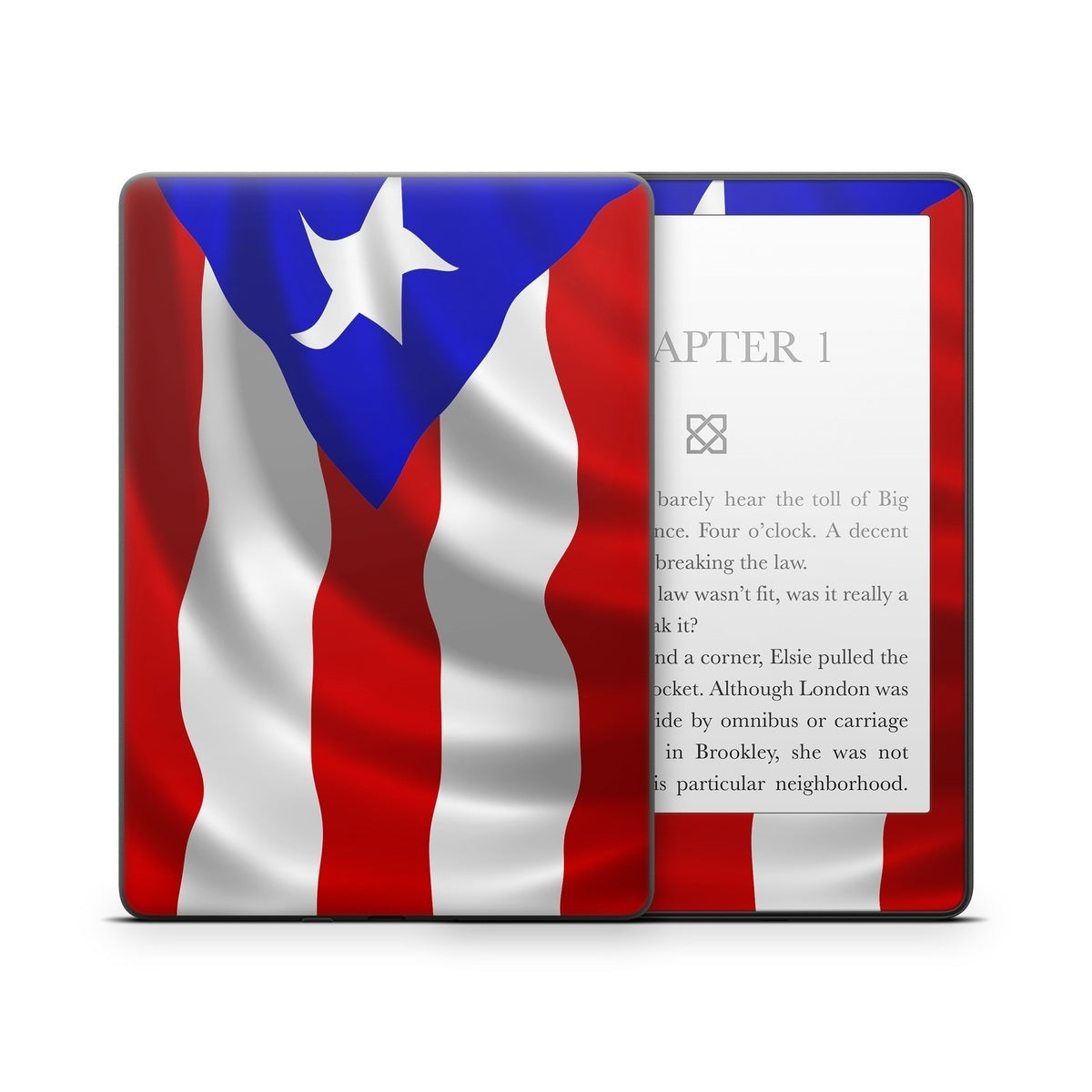 Puerto Rican Flag - Amazon Kindle Skin