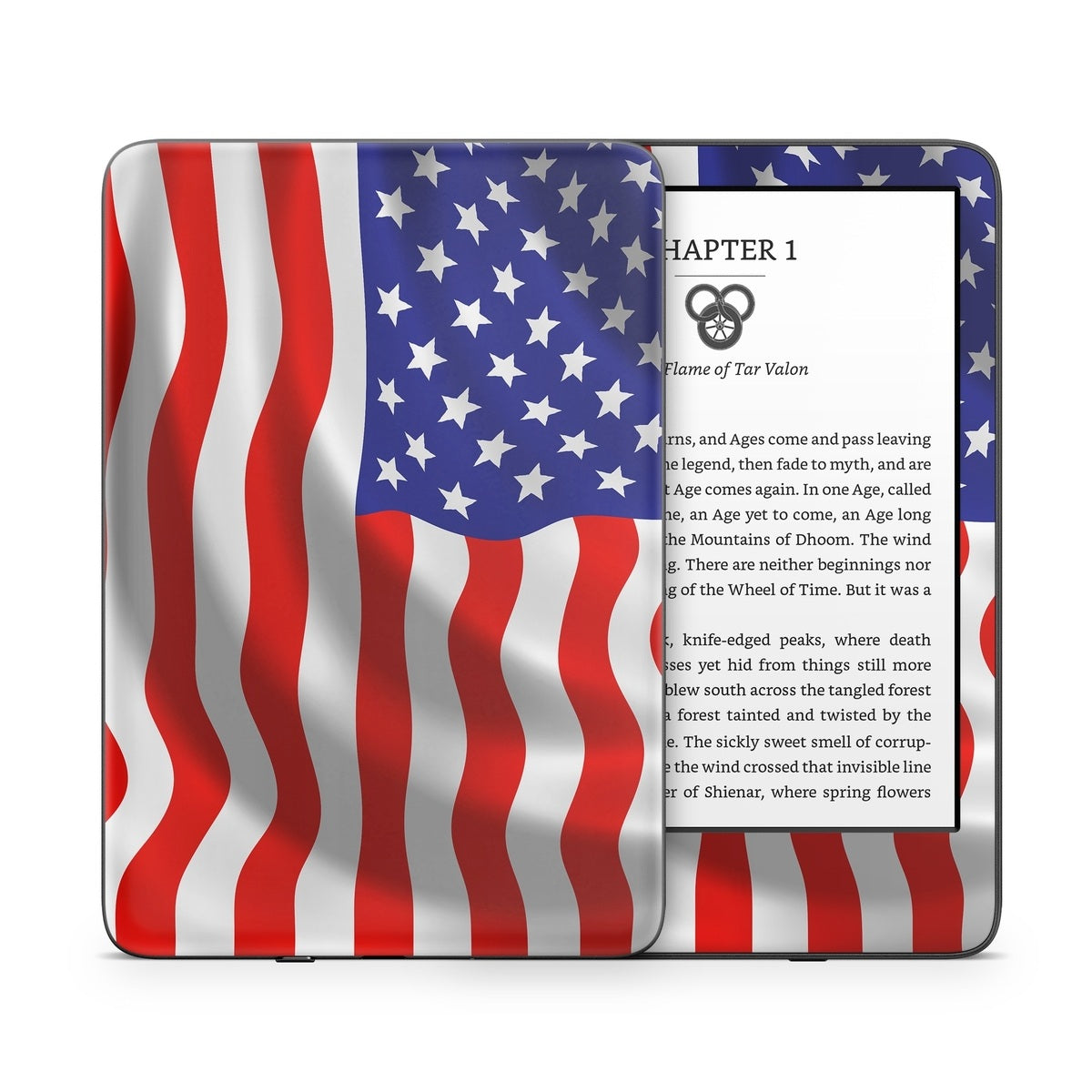 USA Flag - Amazon Kindle Skin